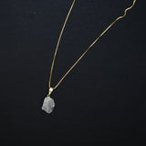 Morganite Necklace - 18k Gold Plated