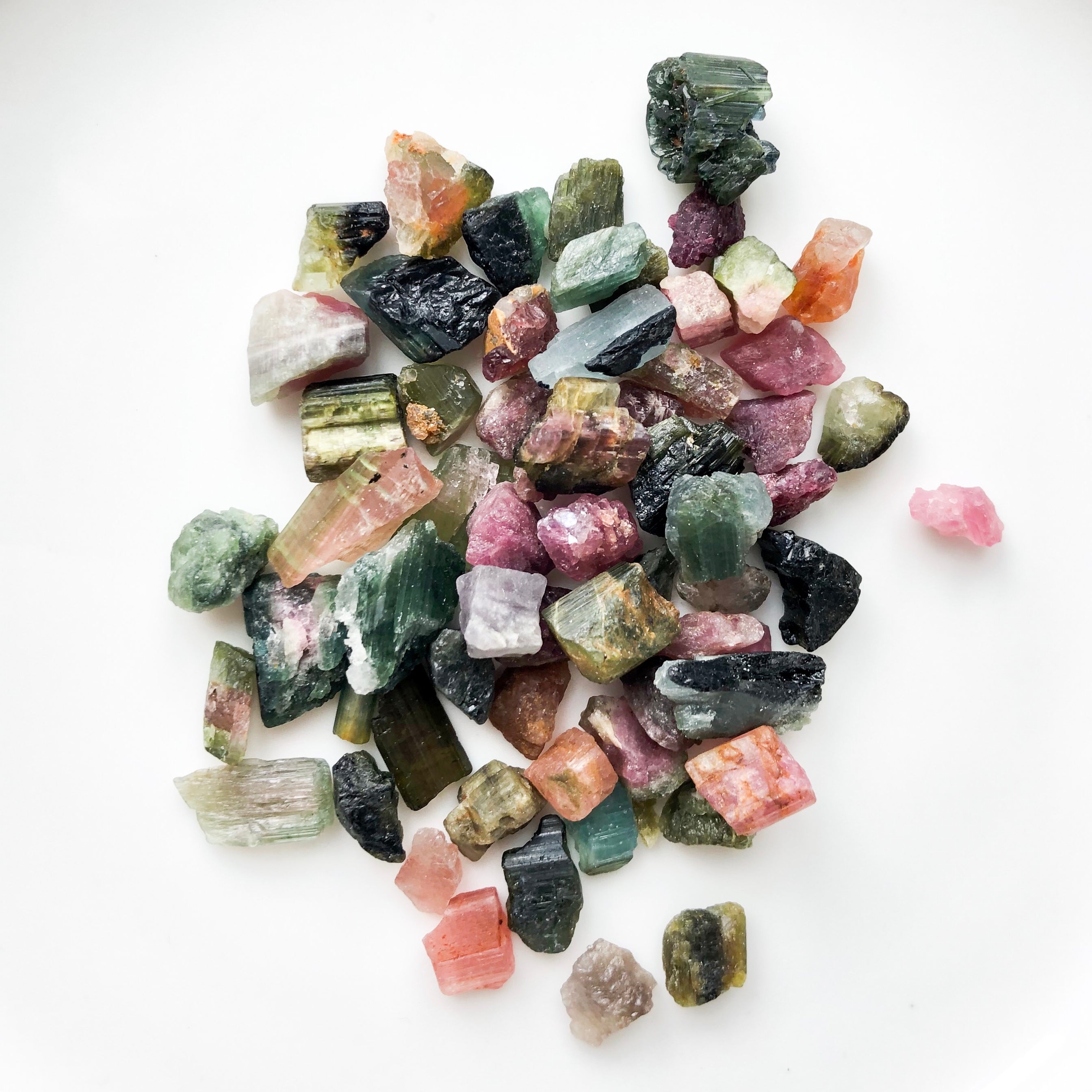 Watermelon Tourmaline - Mini Crystal Bundles