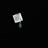 Emerald Ring - Sterling Silver 925
