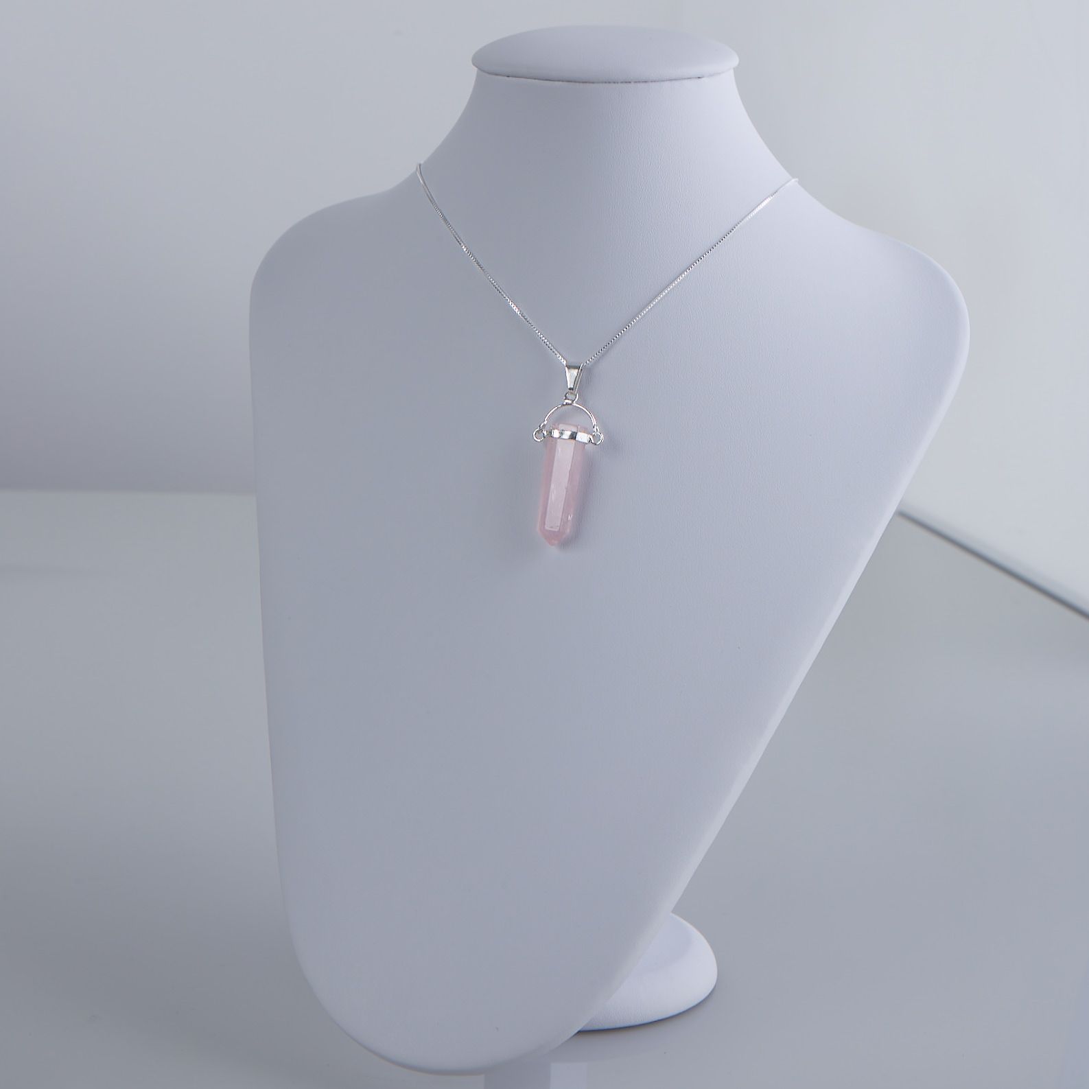 The Master Personal Diffuser Pendant - Silver & Several Stones