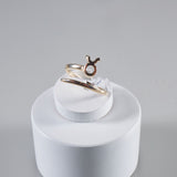 Zodiac Sign Rings - 18k Gold Plated