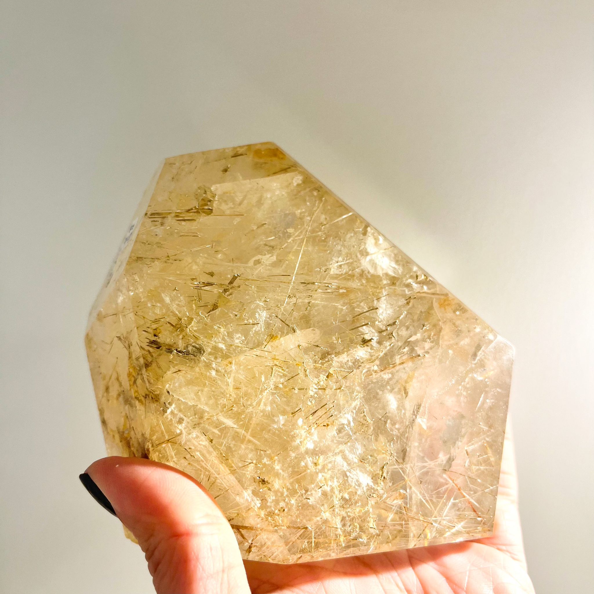 Rutilated Quartz - Special Cut