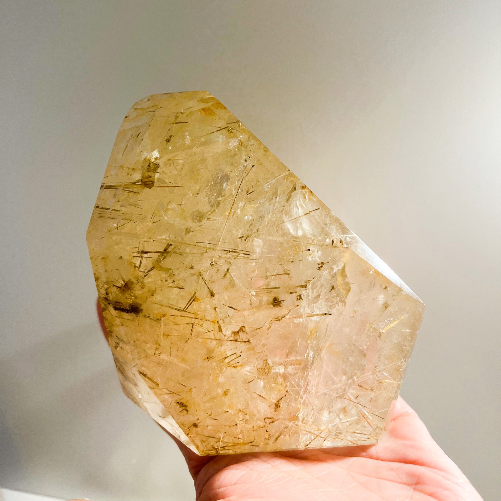 Rutilated Quartz - Special Cut