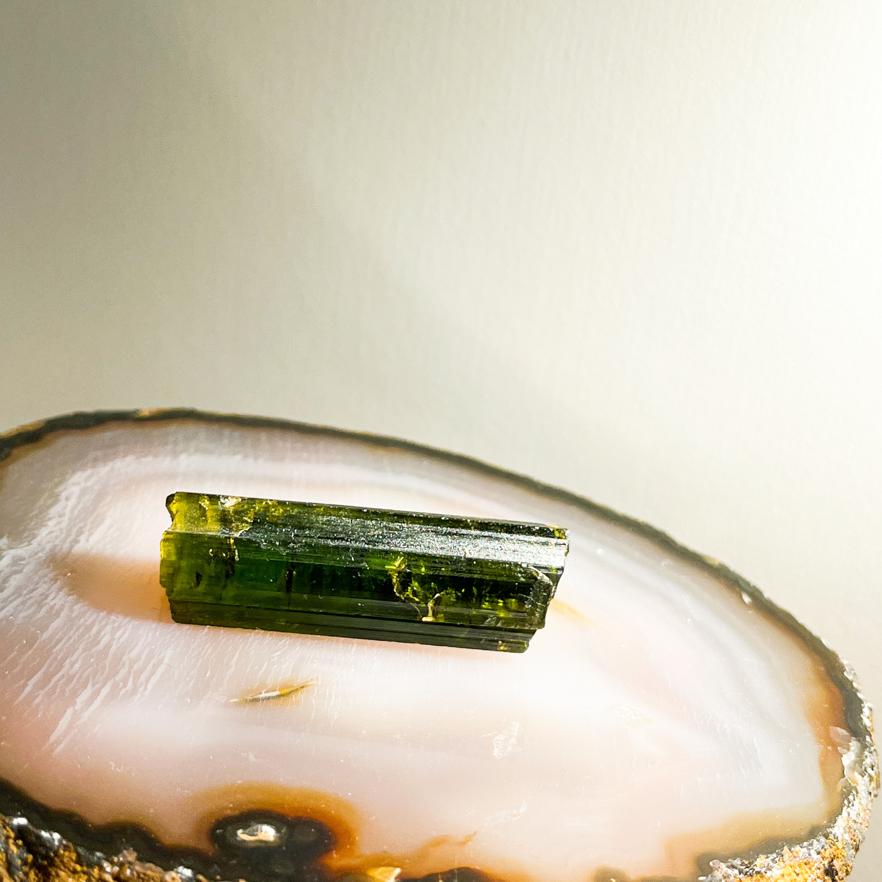 Green Tourmaline Specimen