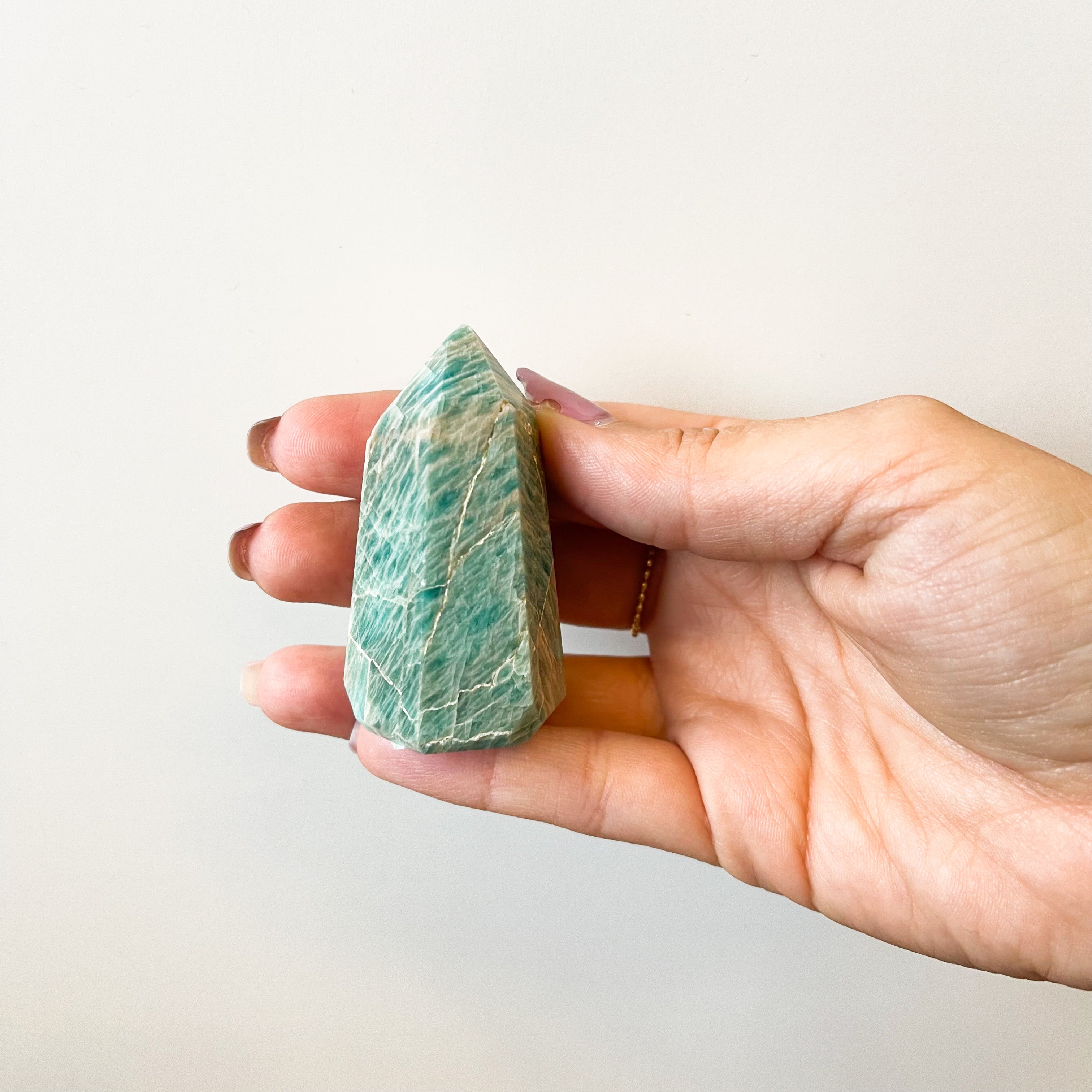 Amazonite Point Stone - Crystal