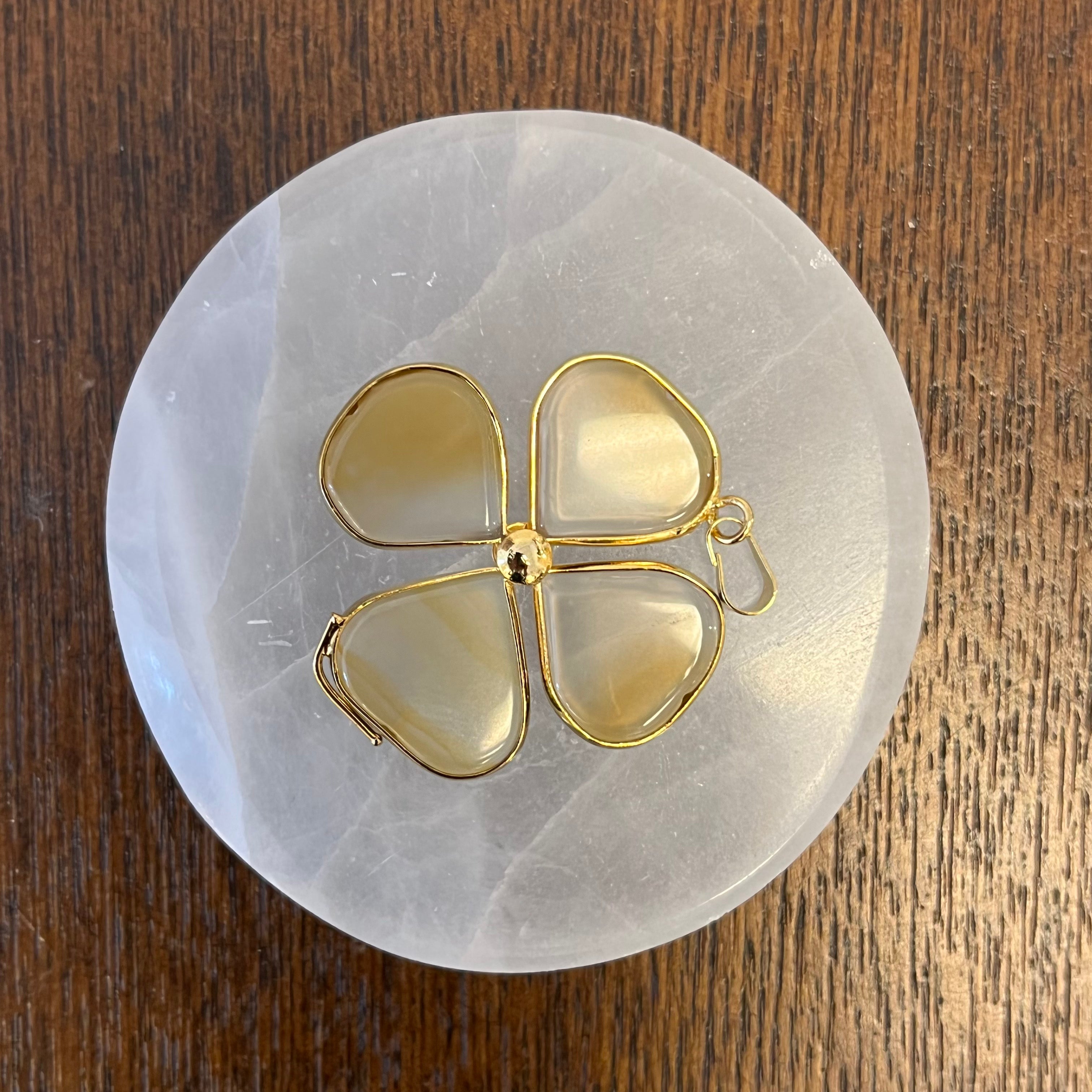 4 Leaves Clover Pendants - Gold Plated