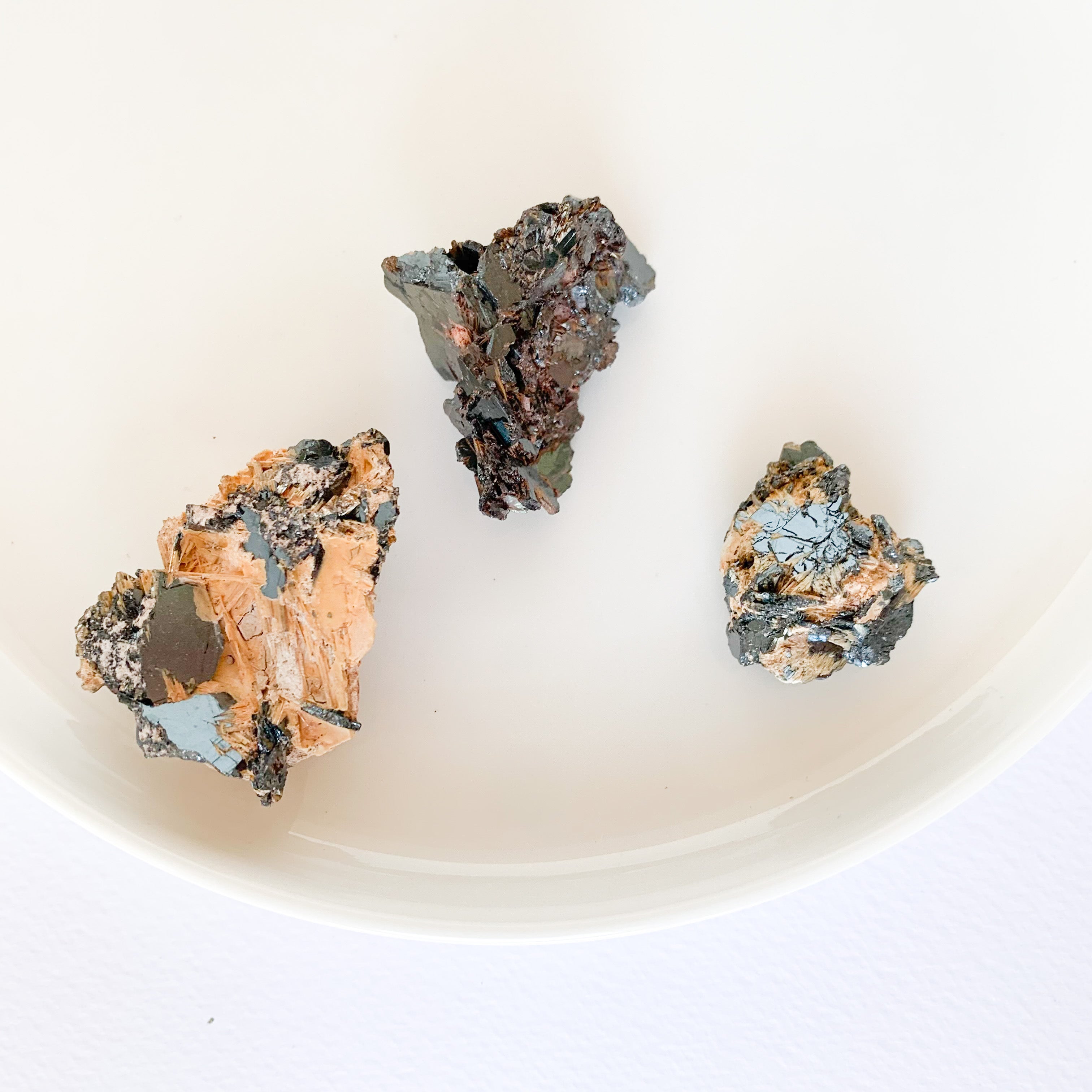 Rutilated Hematite (Specimens)