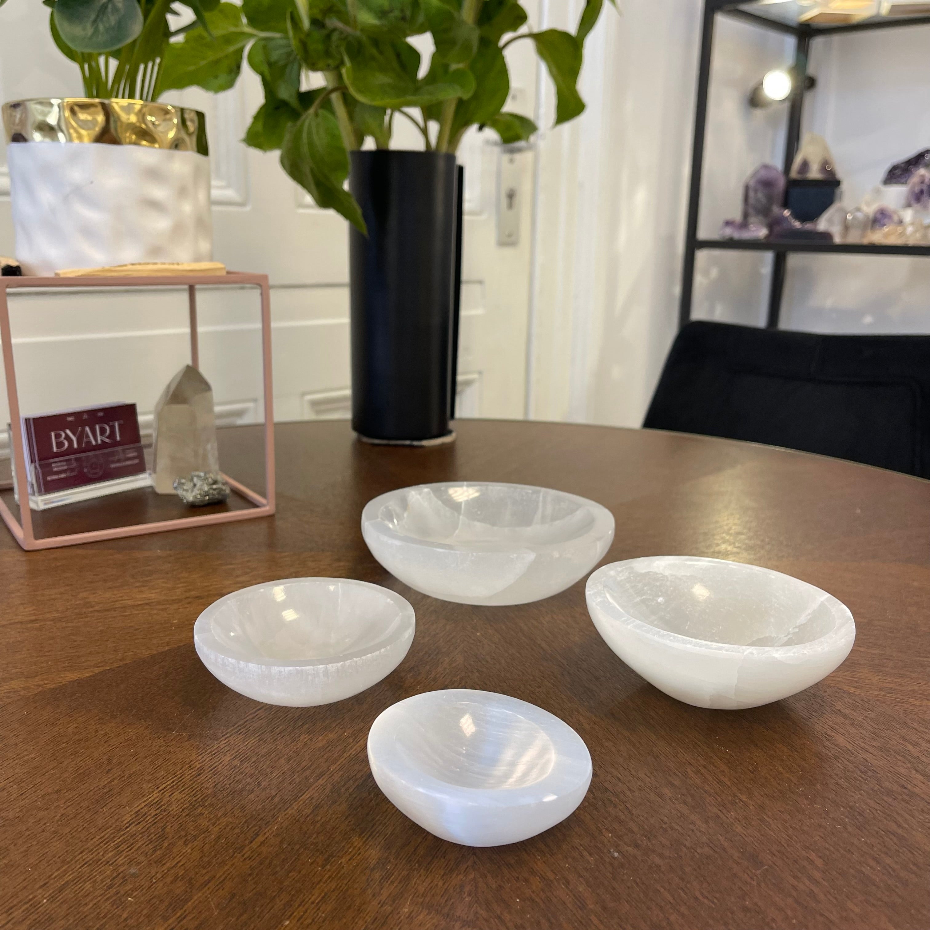 Selenite Bowl - Crystals