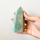 Amazonite Point Stone - Crystal