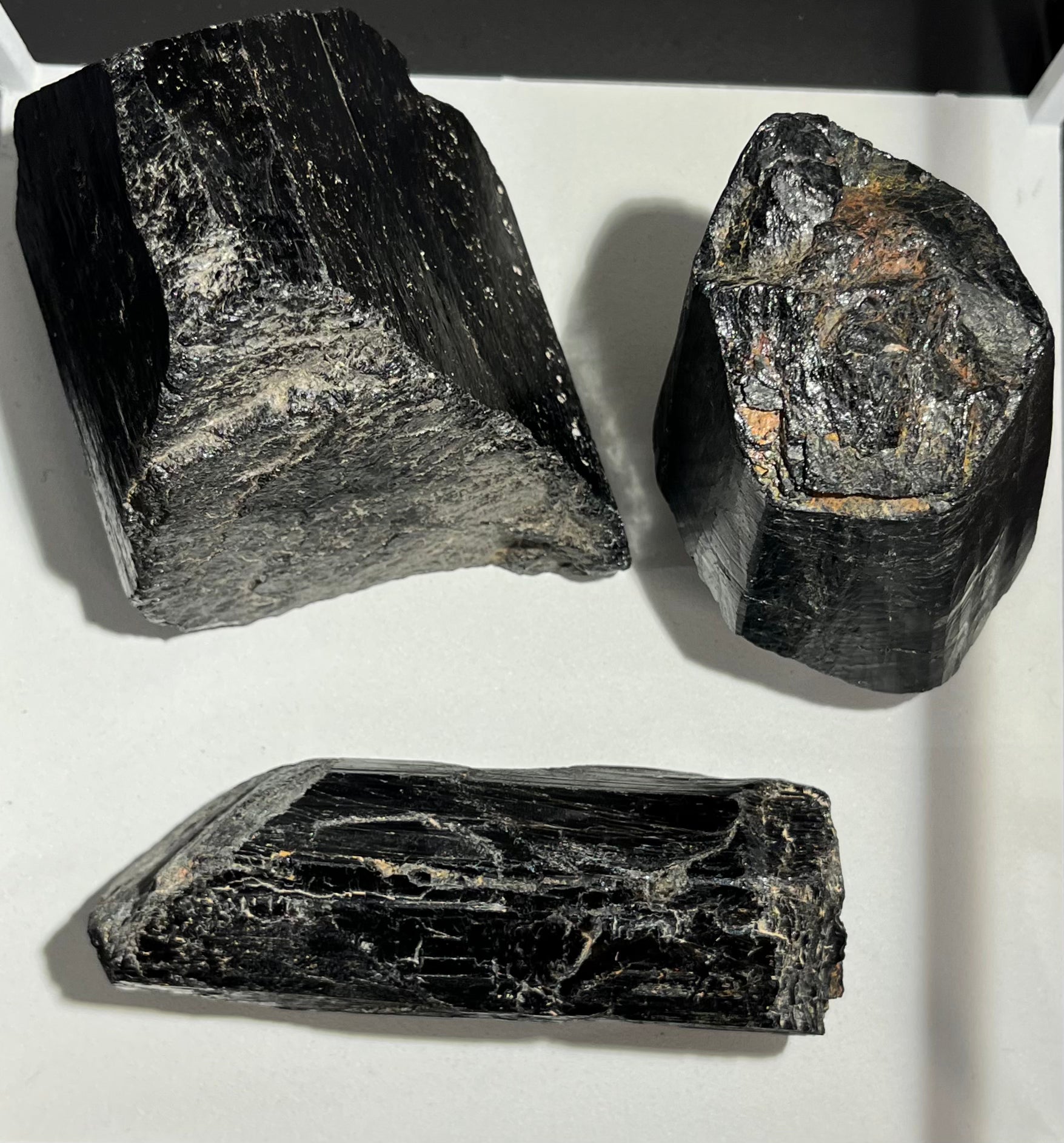 Black Tourmaline Crystal - Rough stones