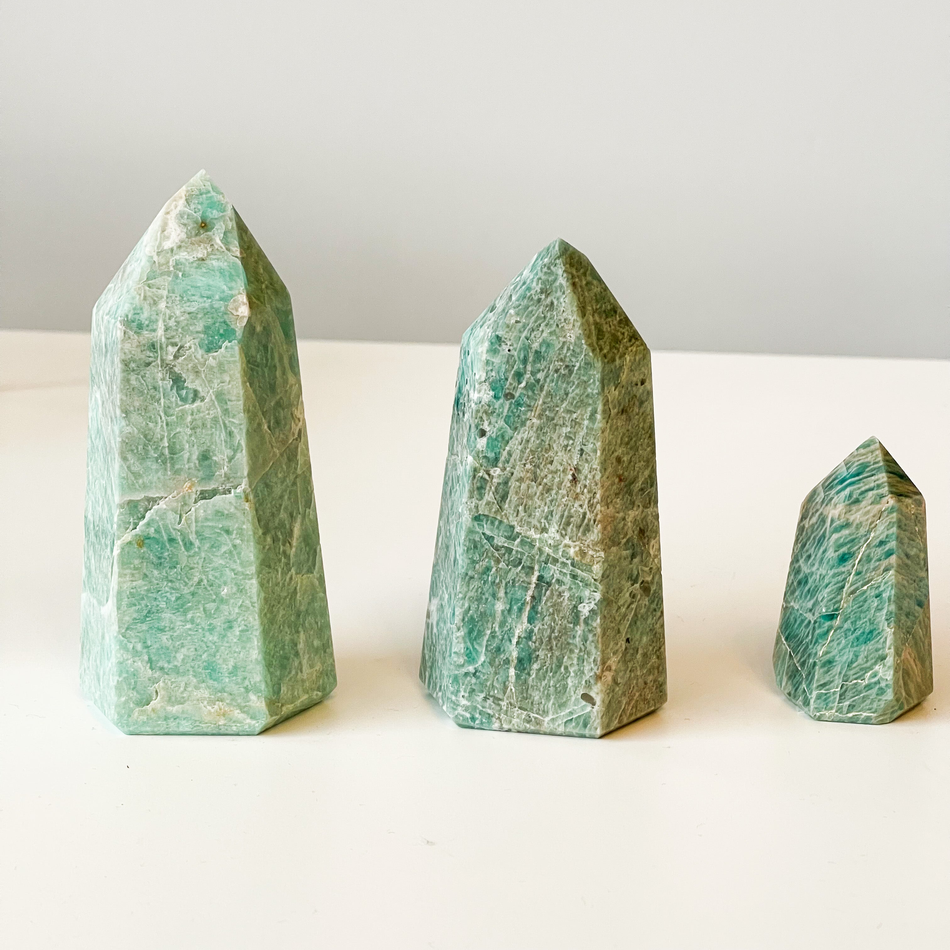 Amazonite Point Stone - Crystal