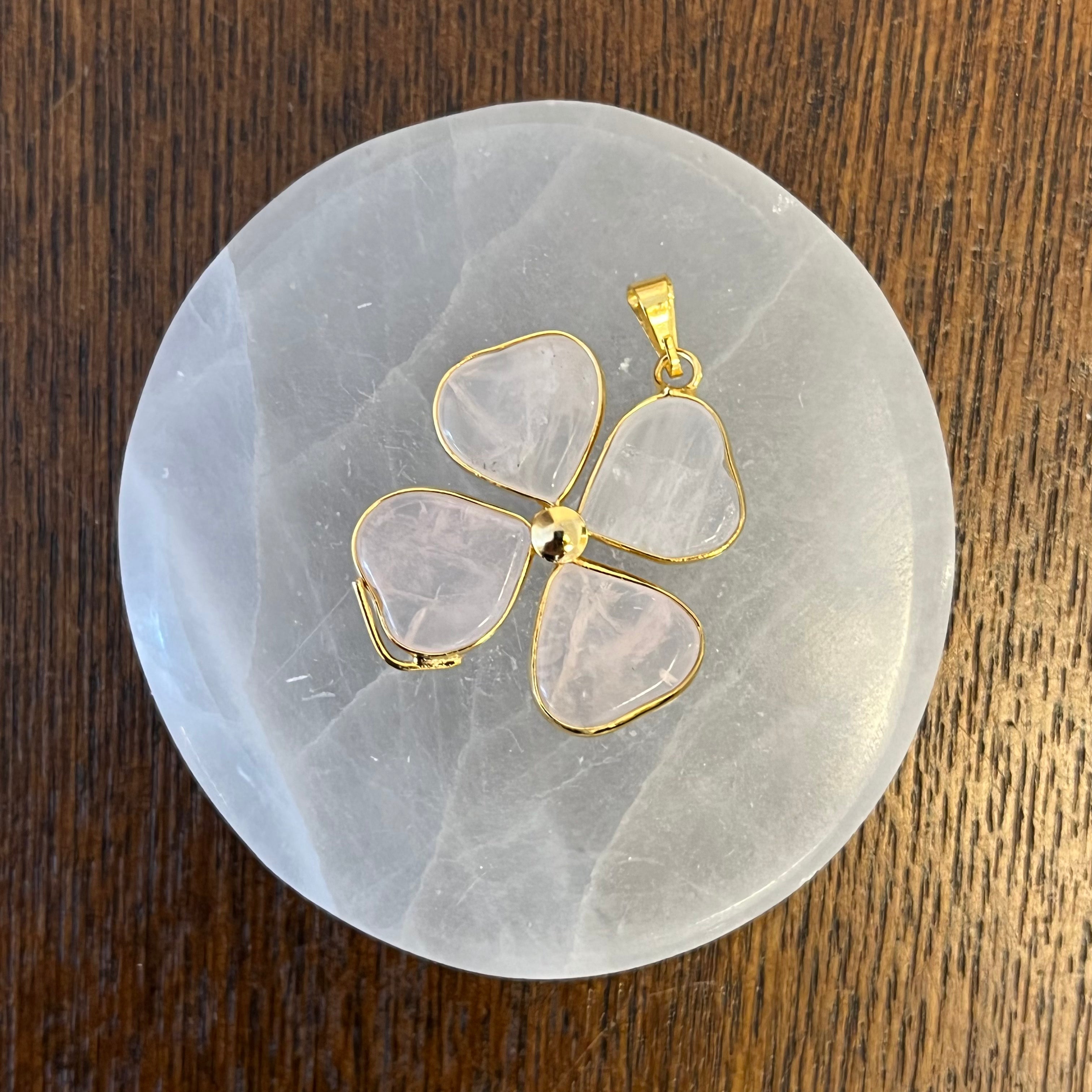 4 Leaves Clover Pendants - Gold Plated