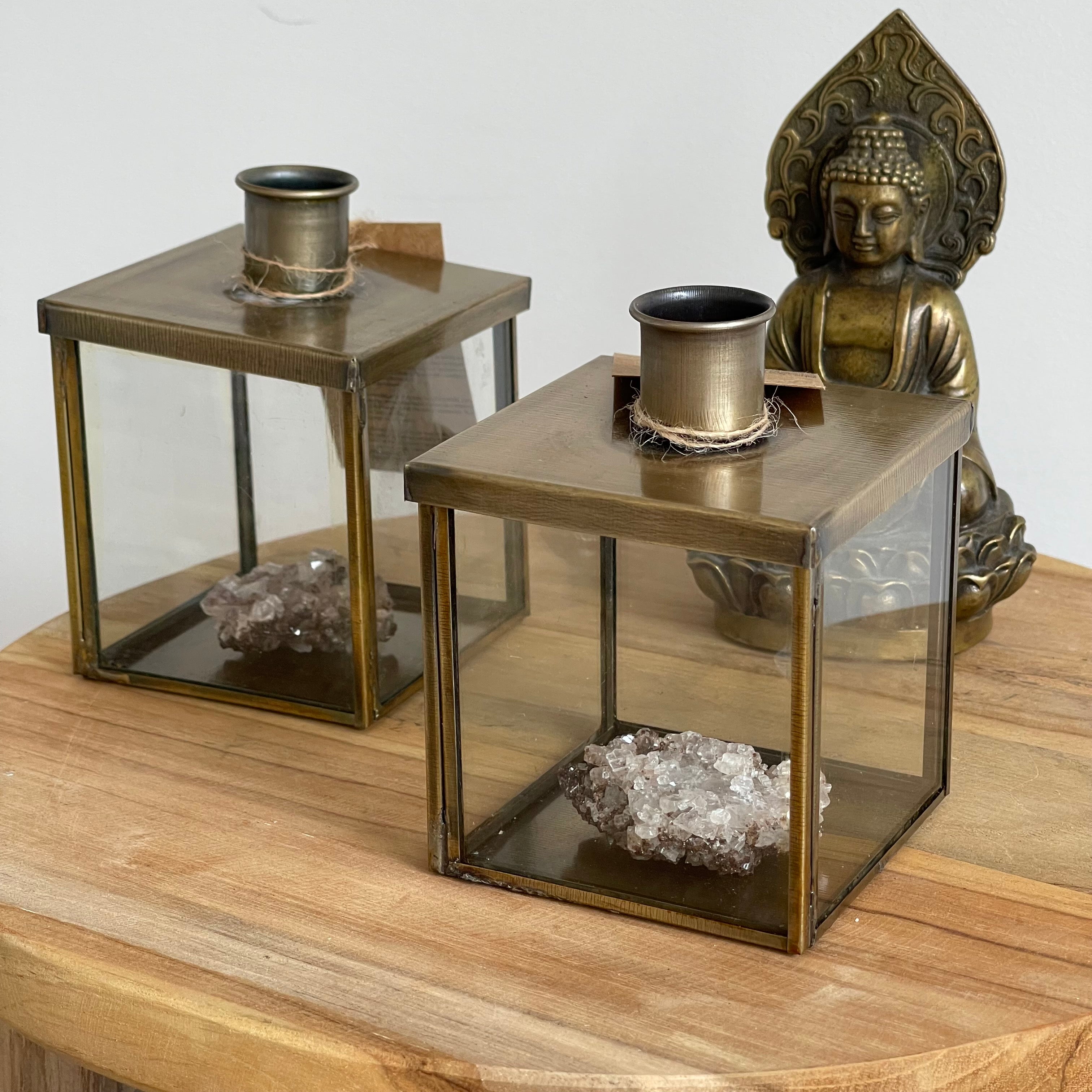 Candle Holder with Magnesite