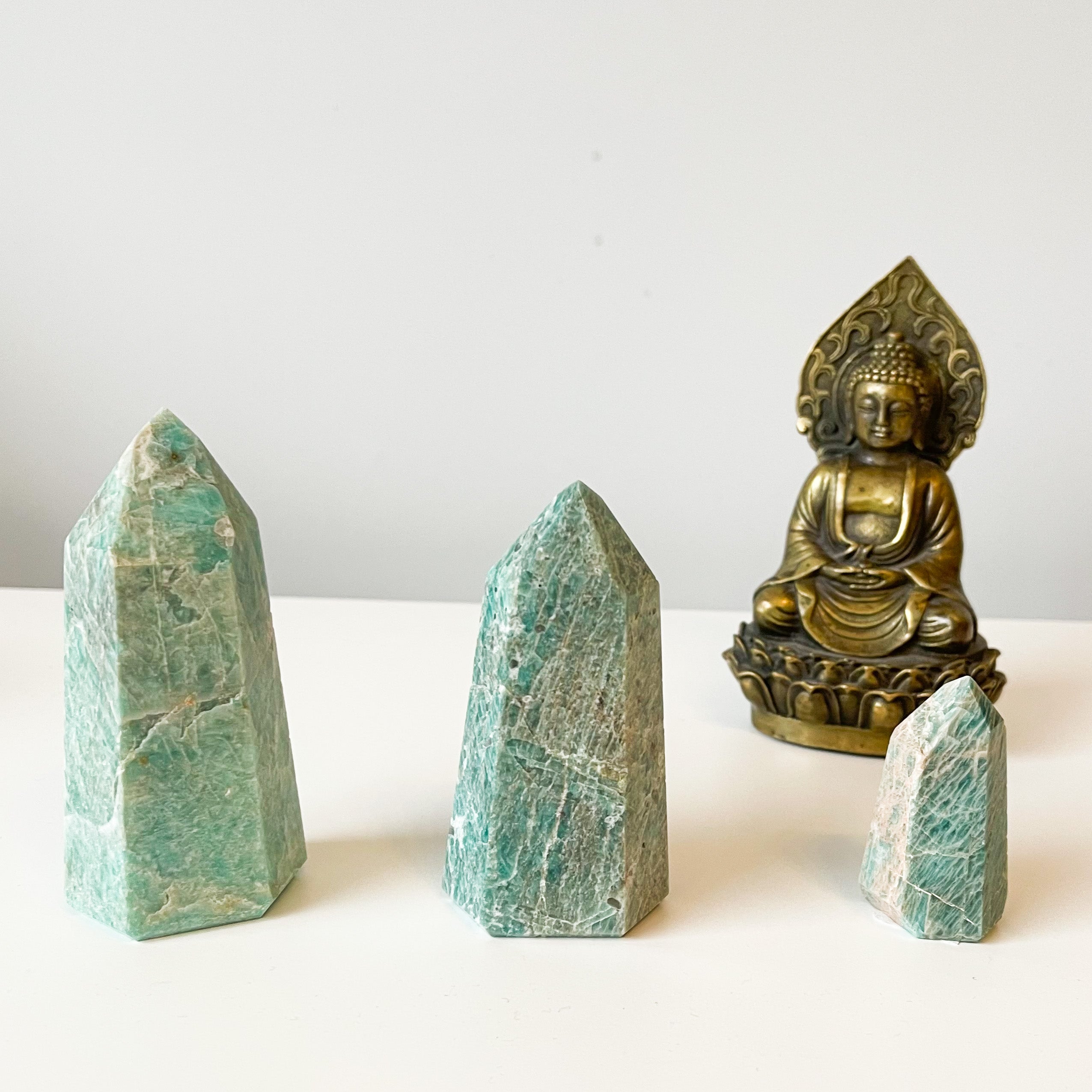 Amazonite crystal Tower