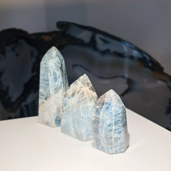 Aquamarine Crystal Points - Various Sizes