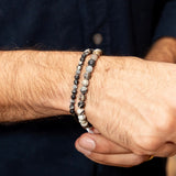 Male Bracelet Jasper Beads