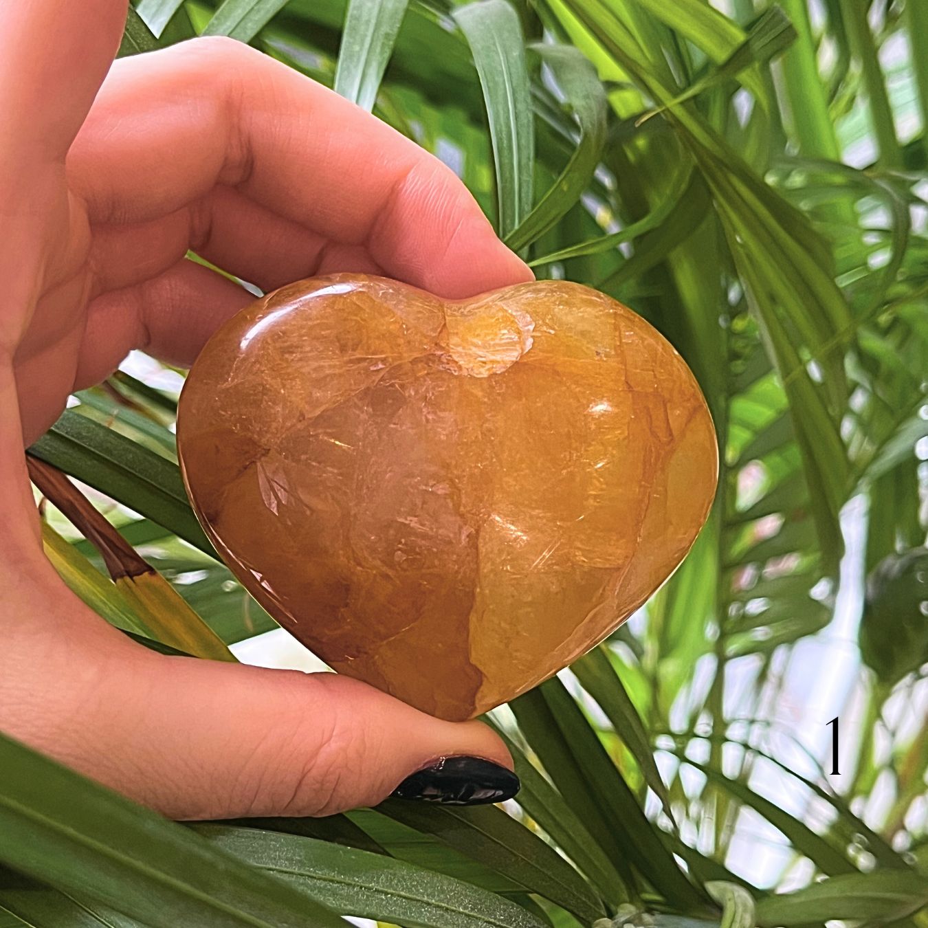 Golden Healer - Hearts - Crystal