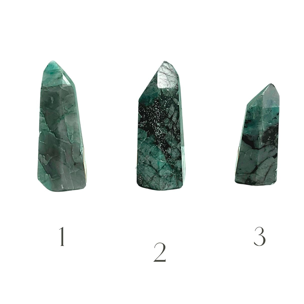 Emerald Crystal Points