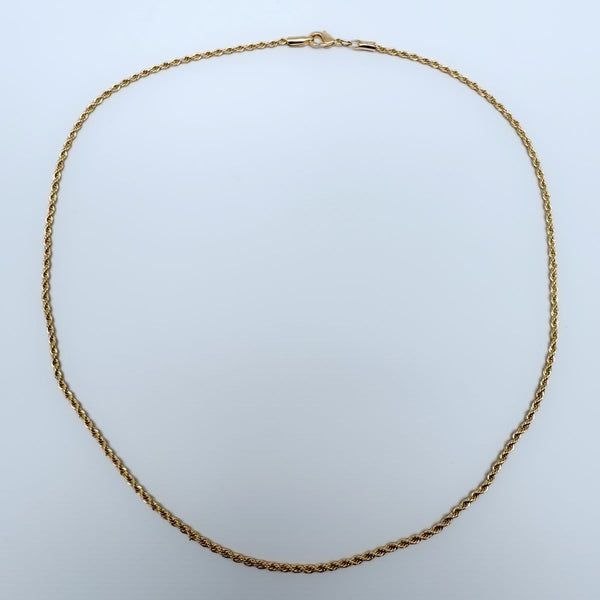 Rope Chain - Necklace - Gold Plated