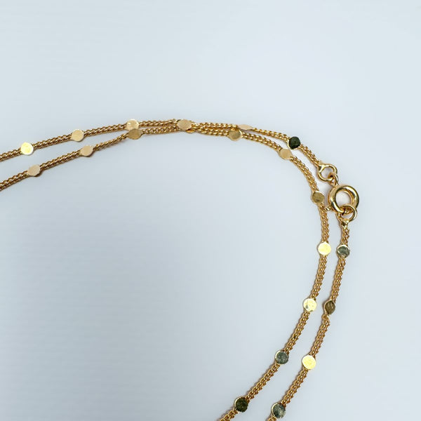 Sparkly Chain - Ketting - Verguld