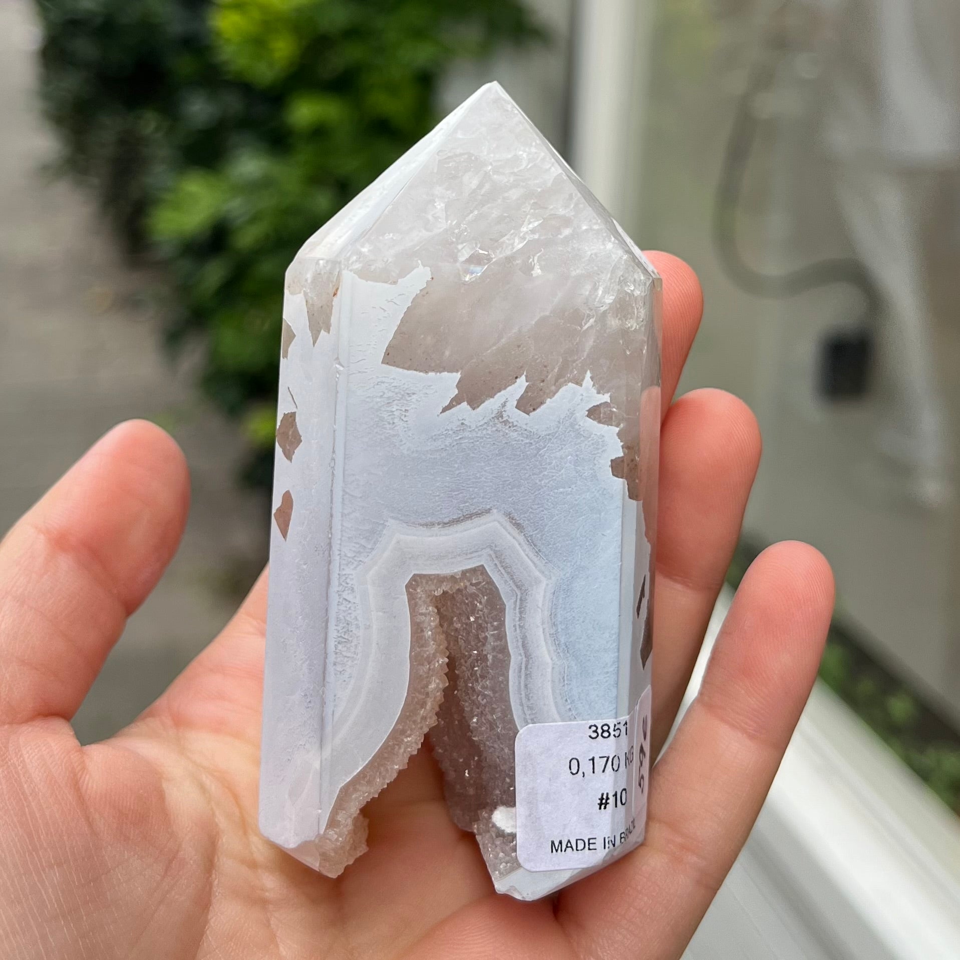 Small Tinted Druzy Agate - Crystal