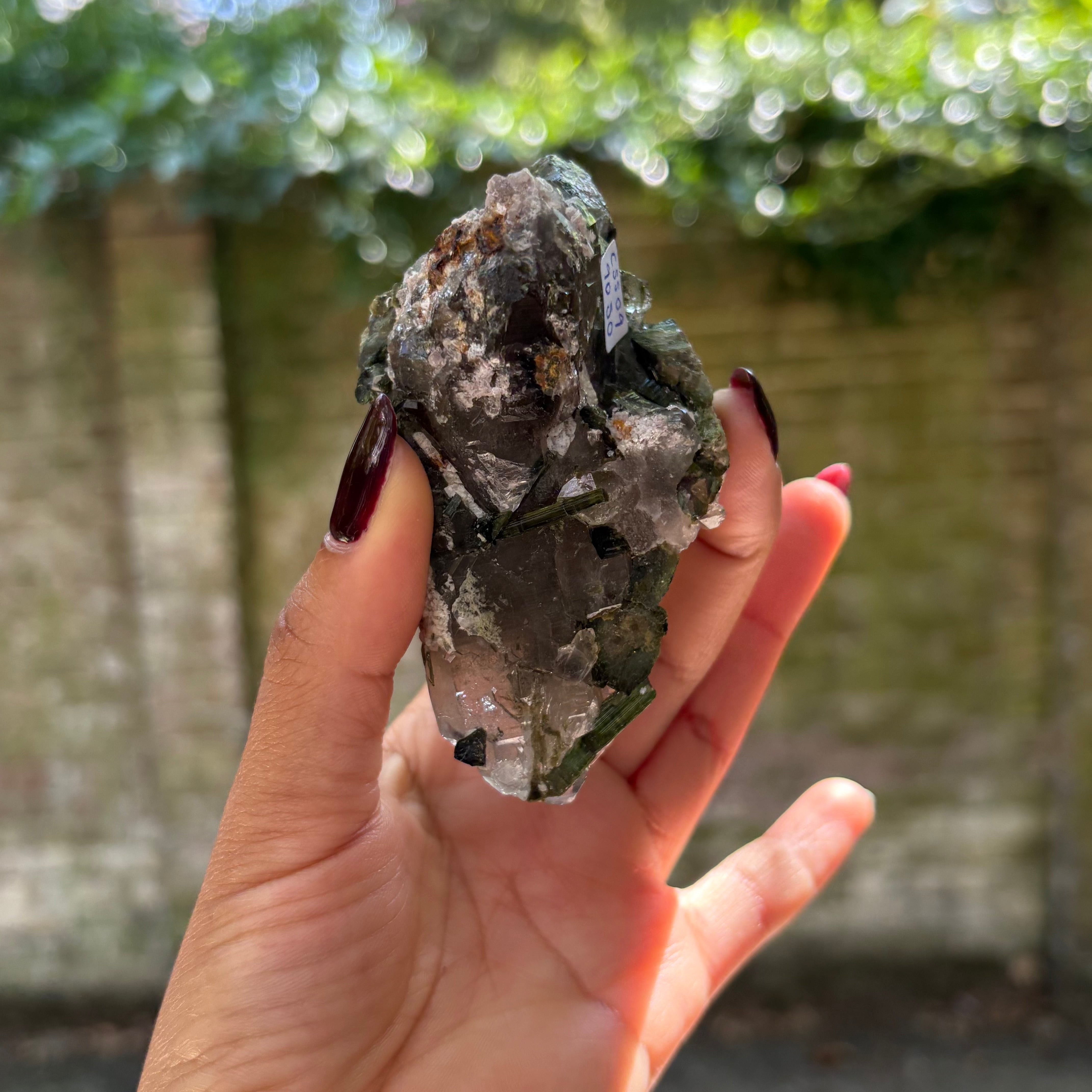 Green Tourmaline Specimen