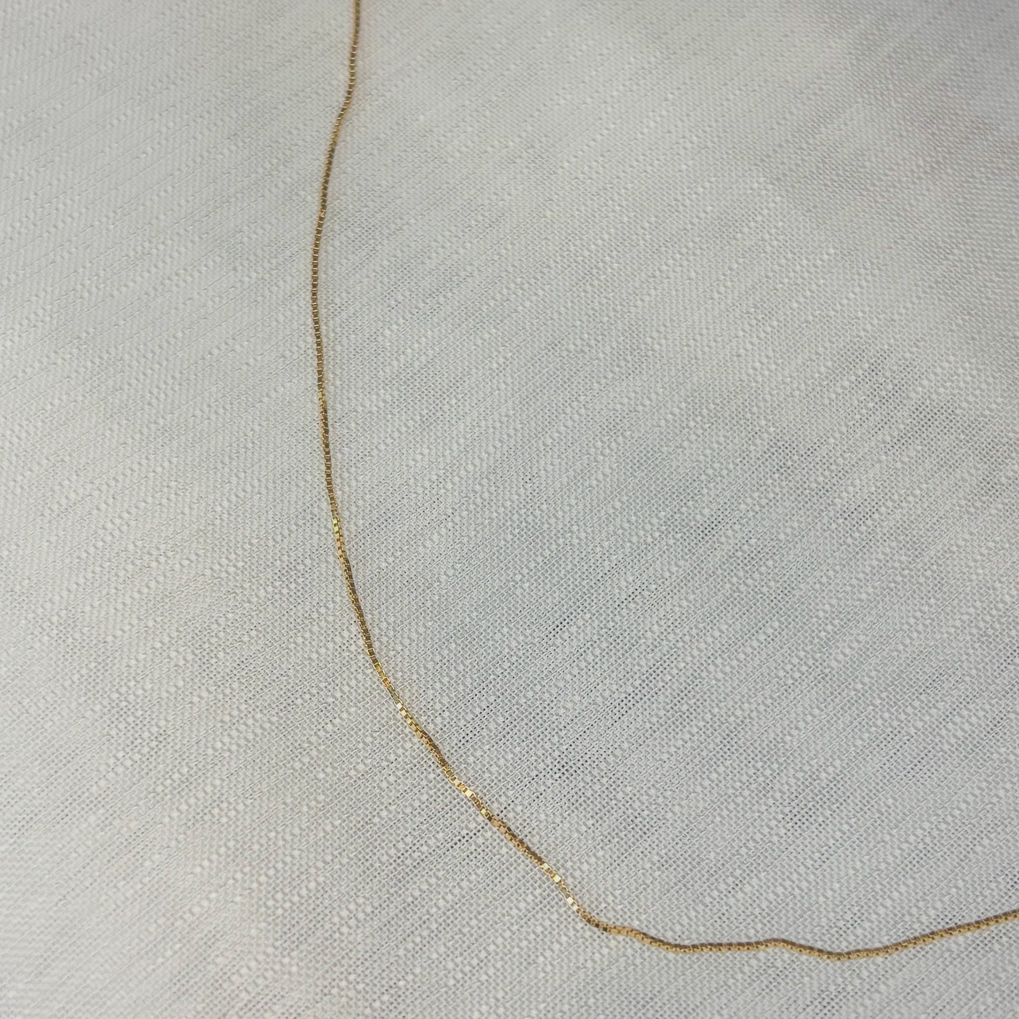 Necklace Chain 45 cm - 18k Solid Gold