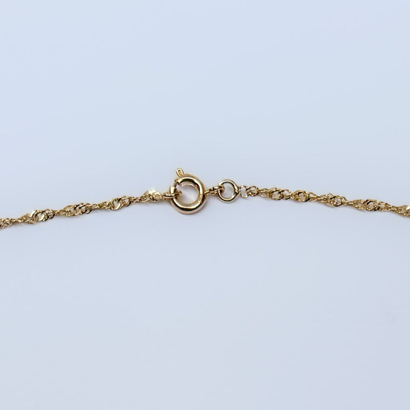 Singapore Chain - Necklace - Gold Plated