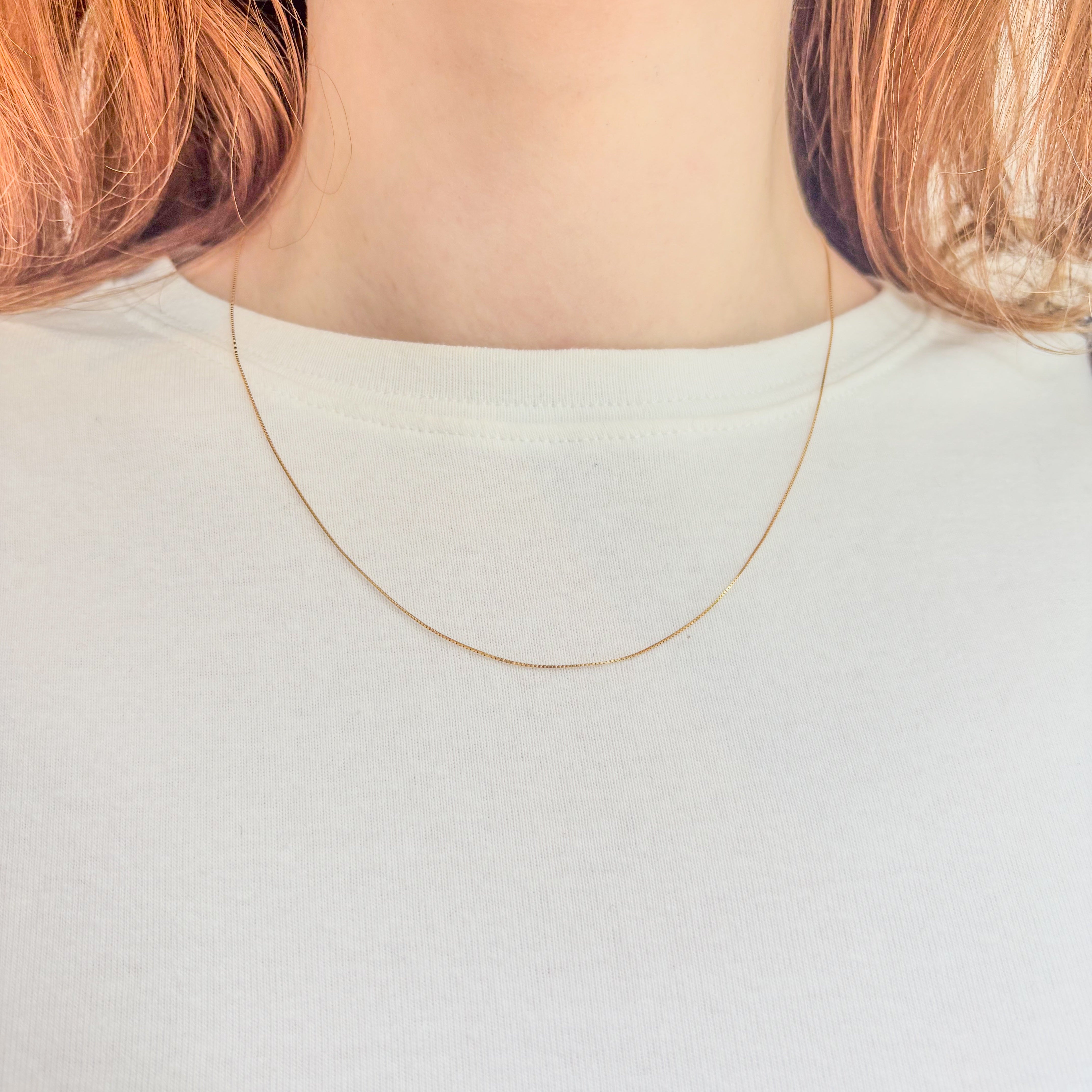 Necklace Chain 45 cm 18k Solid Gold
