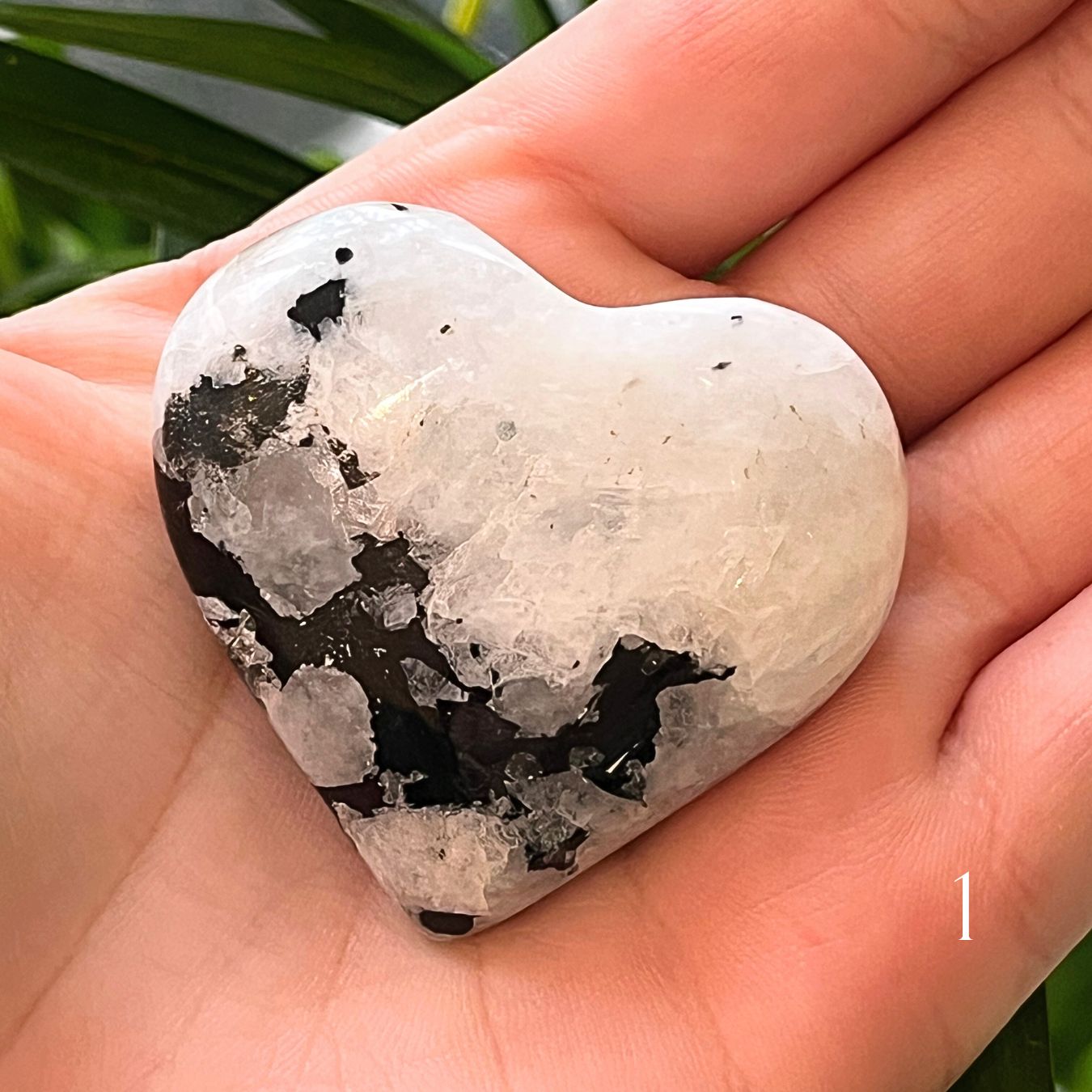 Moonstone - Hearts - Crystal