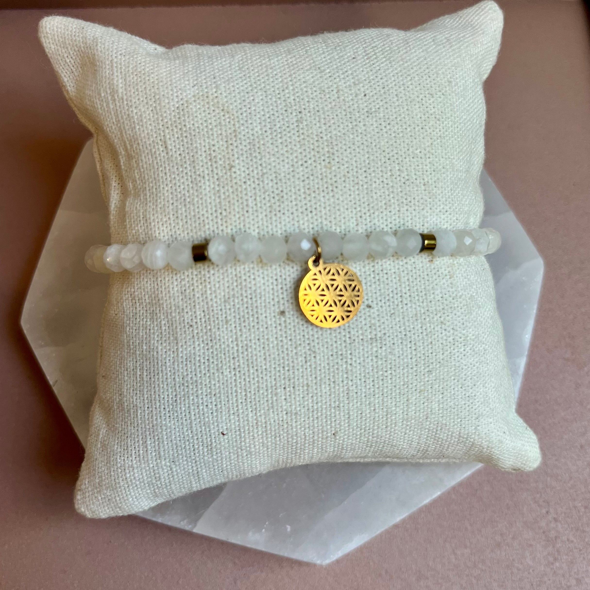 Moonstone Bracelet - Beads