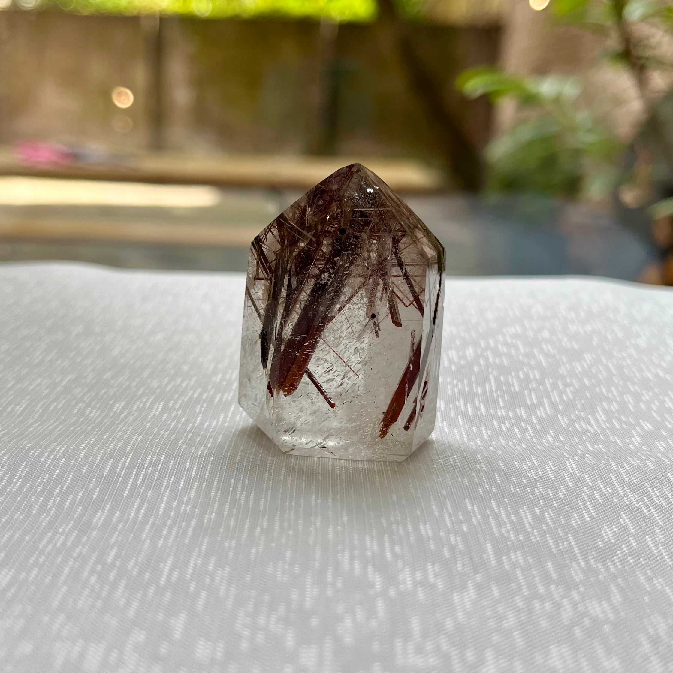 Rutilated Quartz Point - Crystal