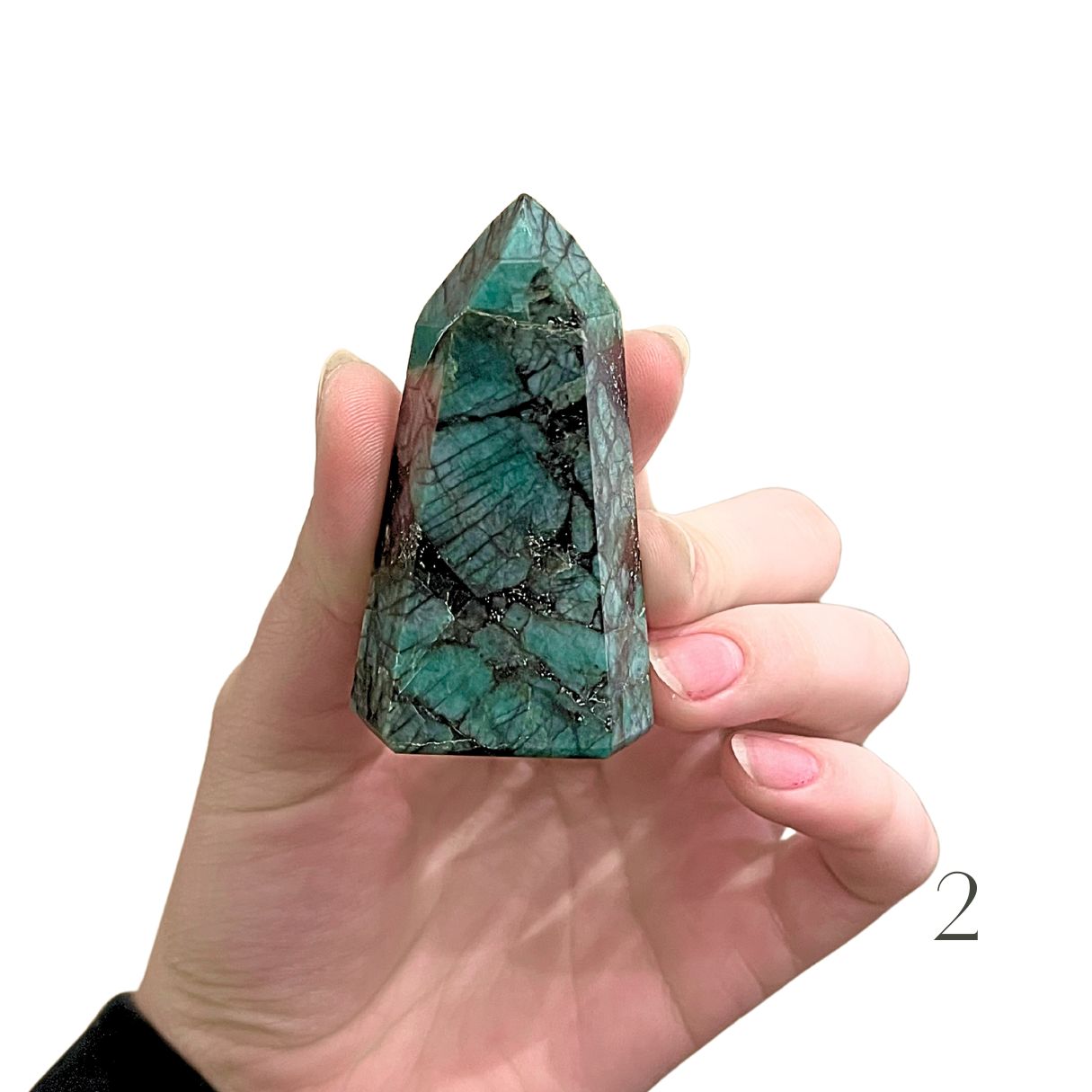 Emerald Crystal Points