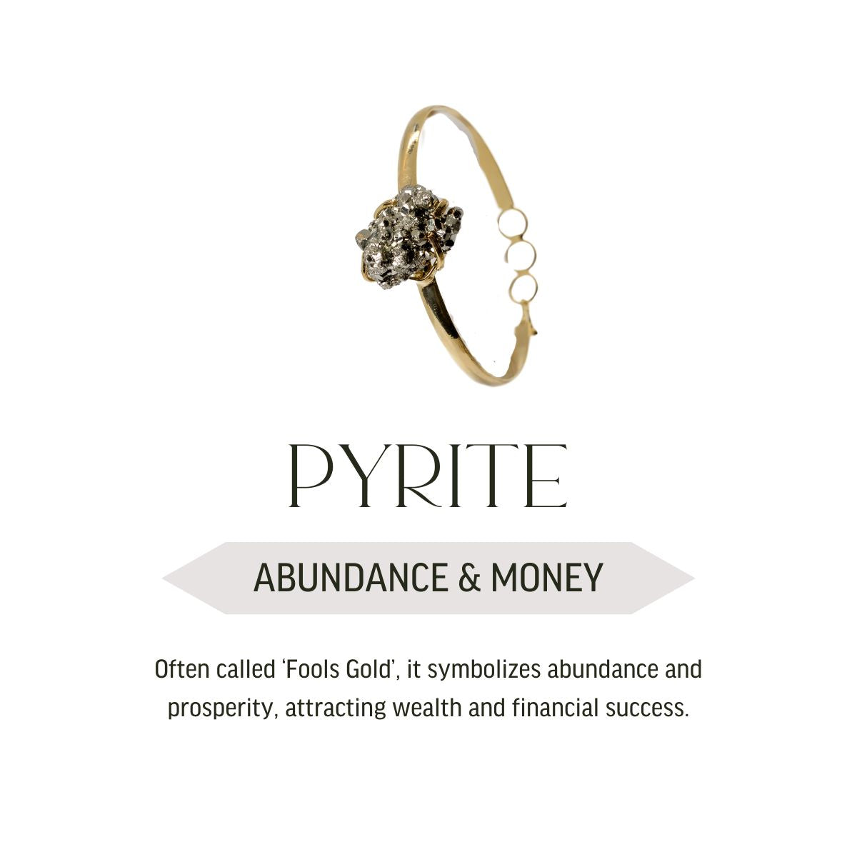 Pyriet armband - 18K verguld