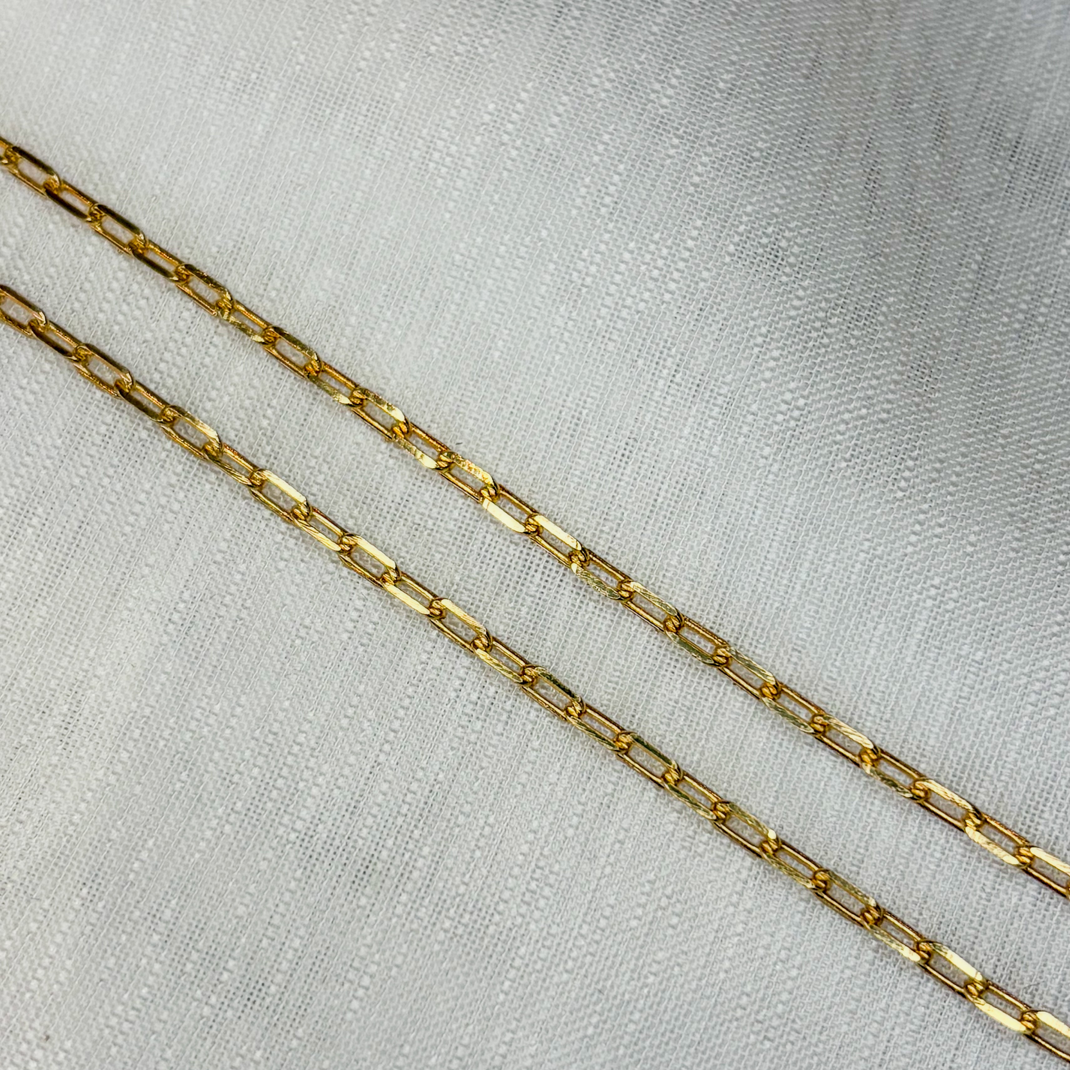 Double Drop Smoky Quartz Necklace - Gold Plated