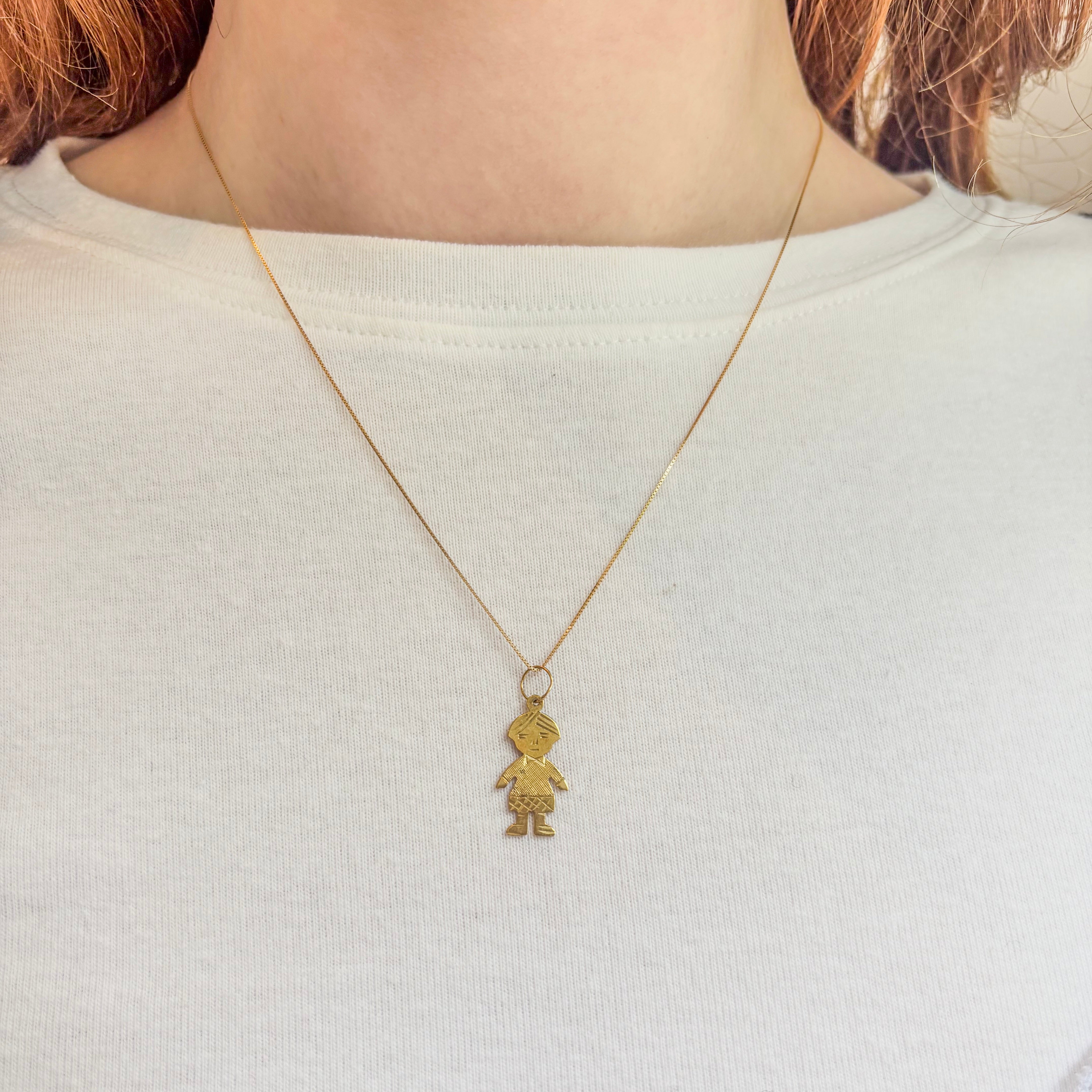 Big Boy Pendant 18k Solid Gold