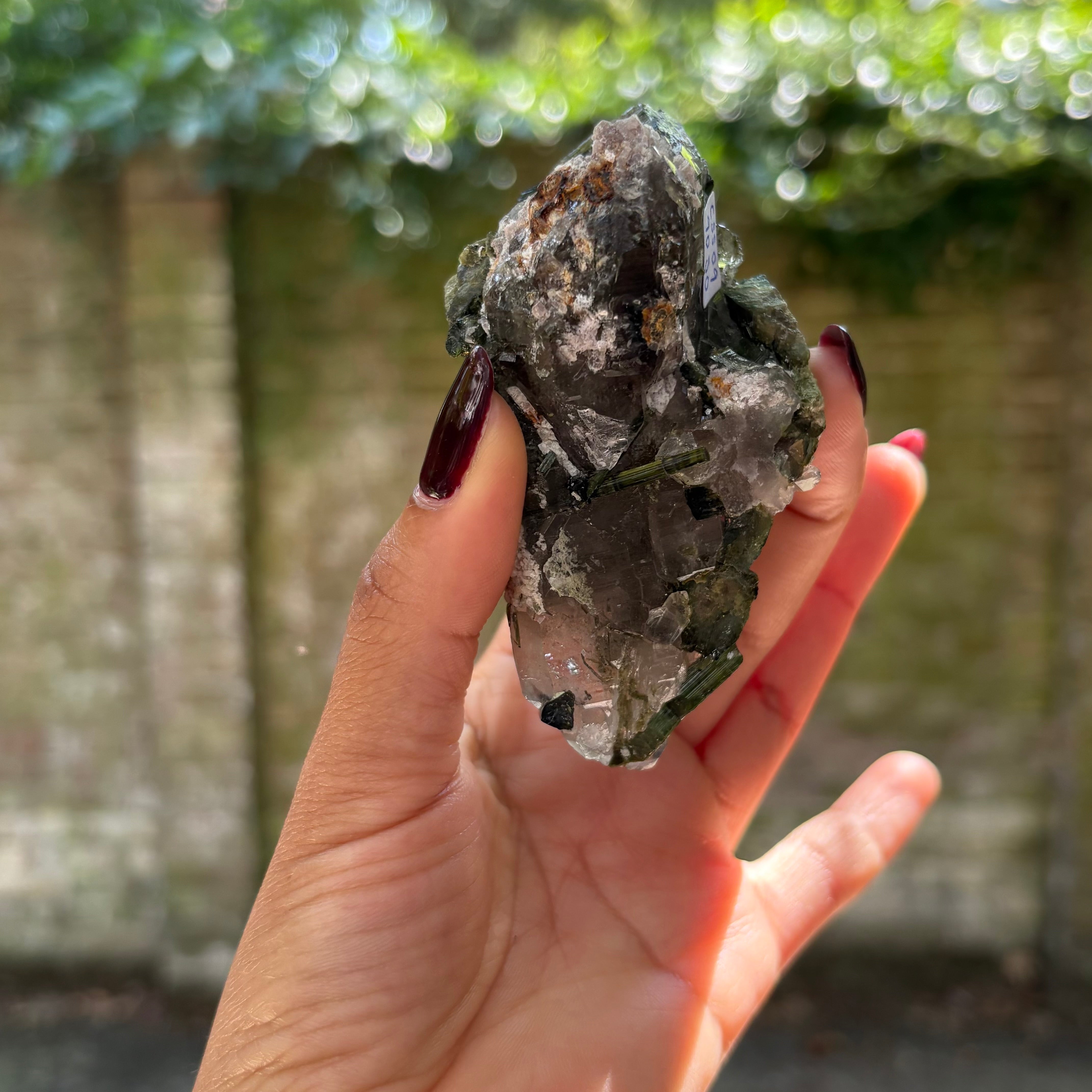 Green Tourmaline Specimen