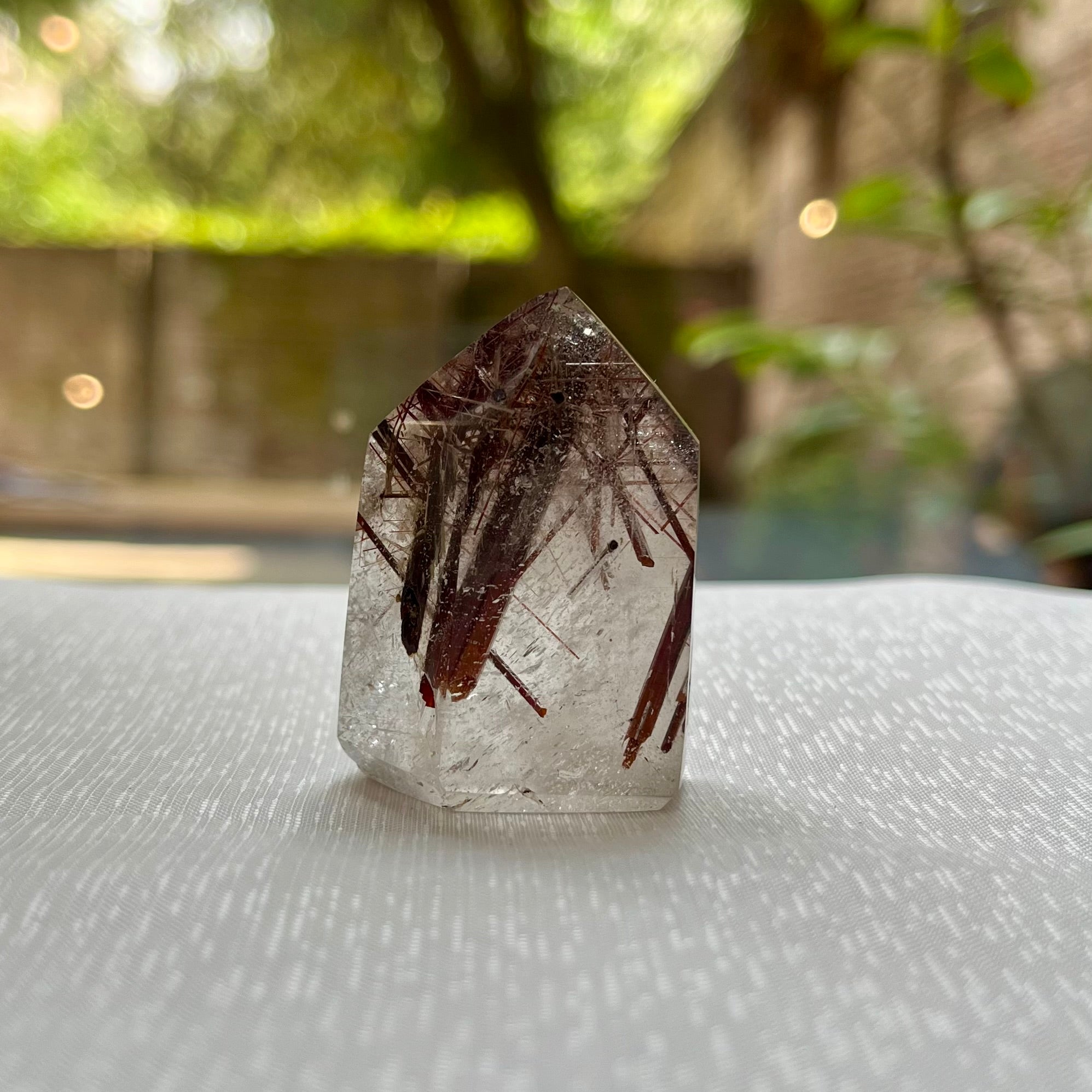 Rutilated Quartz Point - Crystal