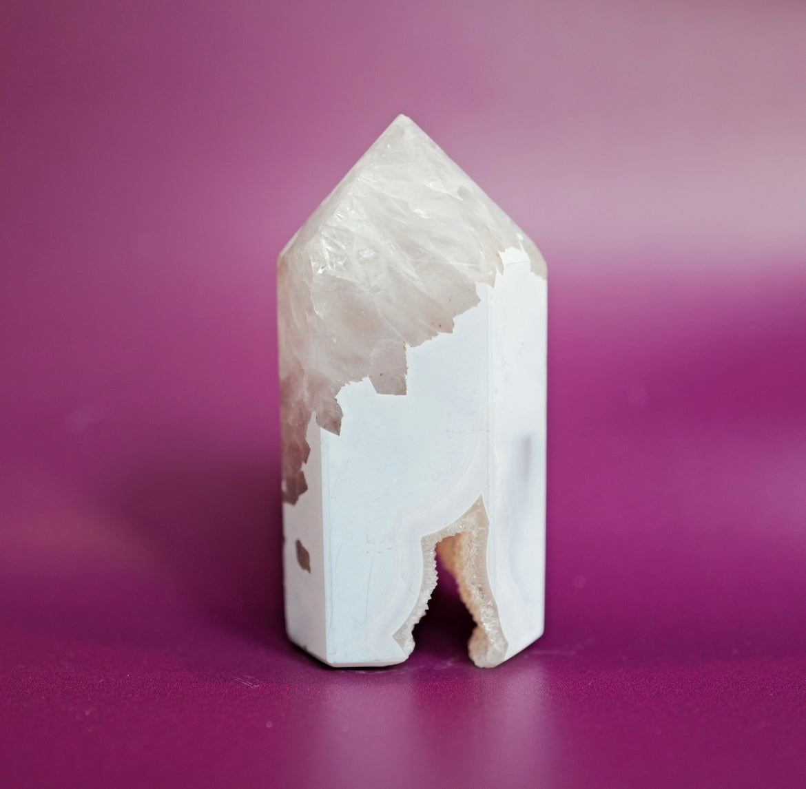 Small Tinted Druzy Agate - Crystal