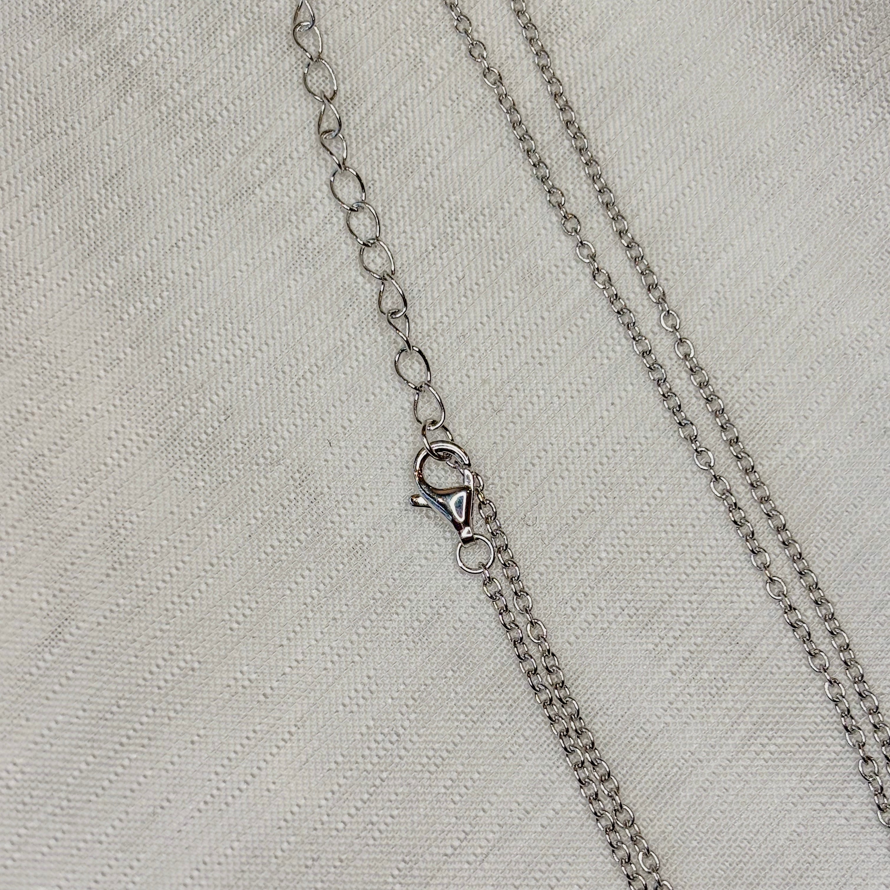 Jade Oval Necklace - Vermeil and Sterling Silver Options