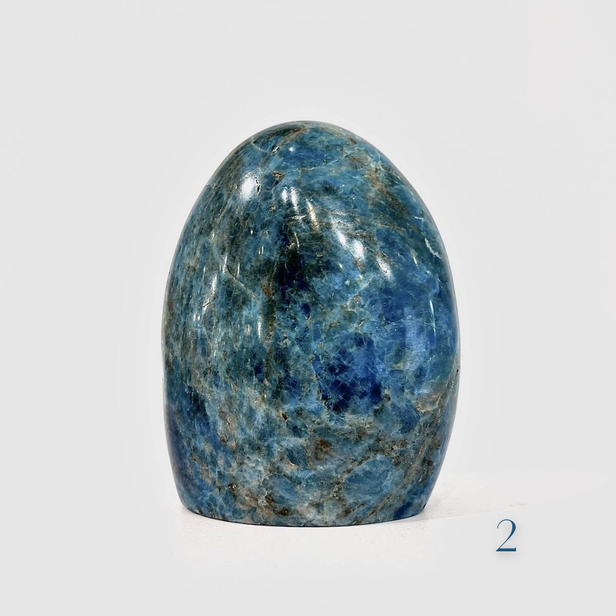 Blue Apatite - Fae of Becoming - Polished Crystals