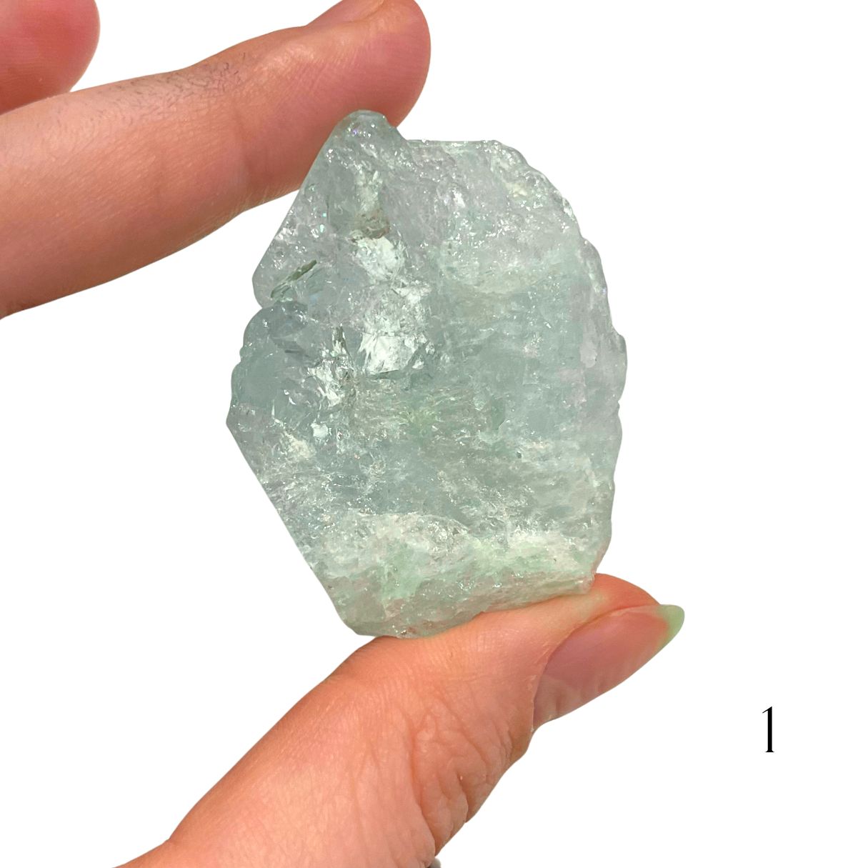 Aquamarine - Semi-Polished - Crystal