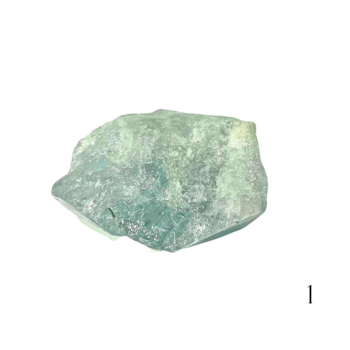 Aquamarine - Semi-Polished - Crystal