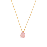Various Stones - Drop of Heaven - Necklace - 18k Gold Plated