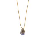 Necklace Drop -  Various Stones - 18k Gold Plated