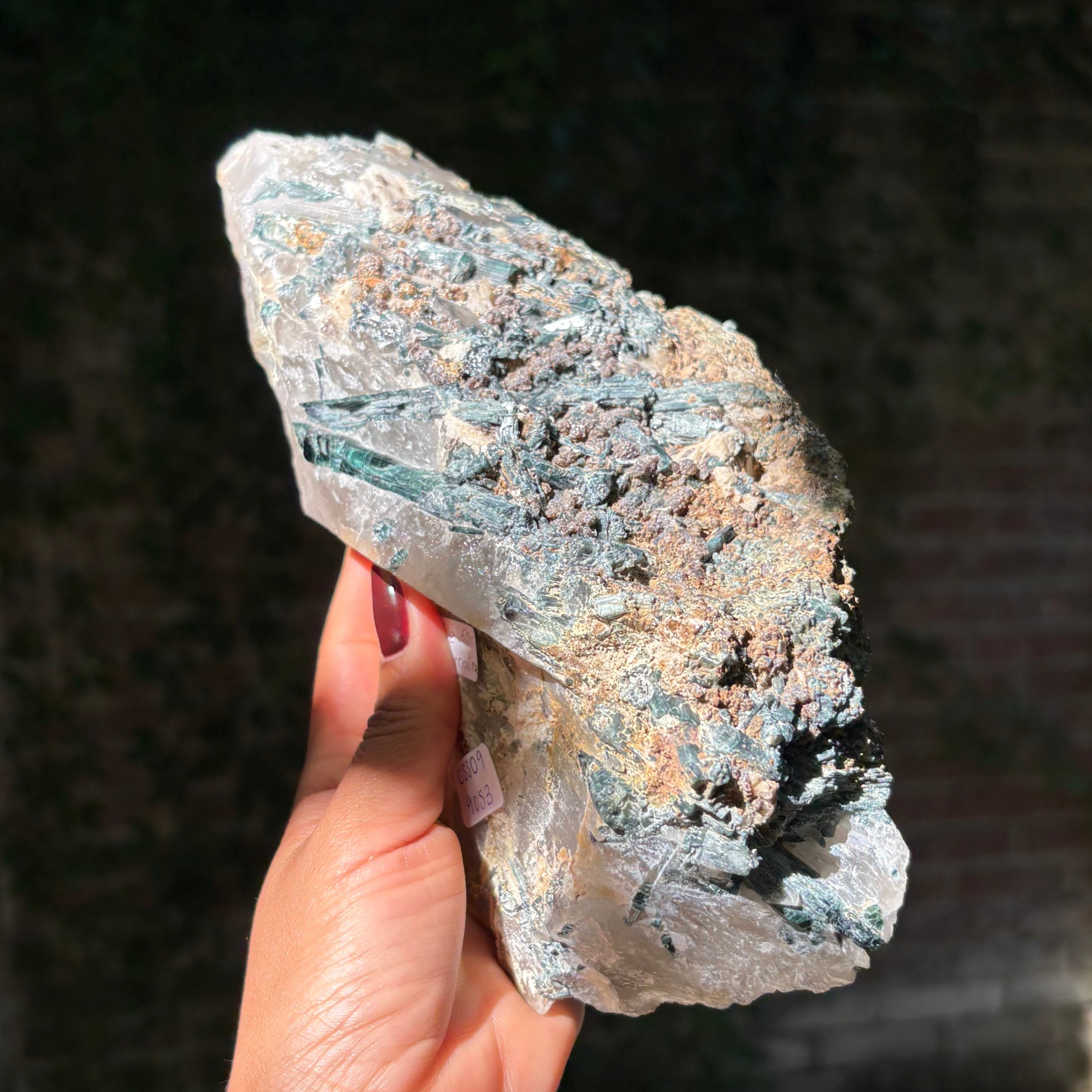 Blue Tourmaline - Crystal