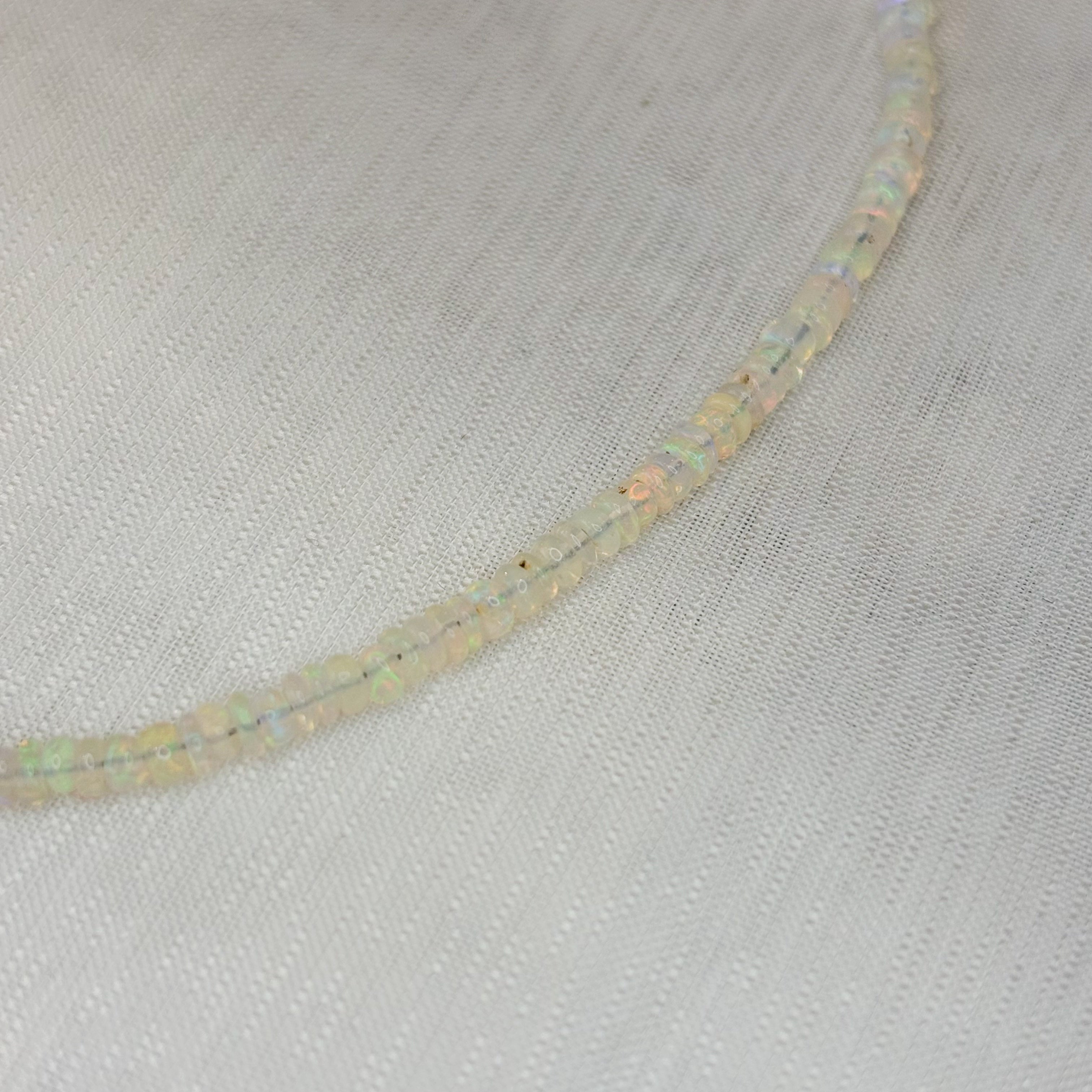 Opal Beaded Necklace