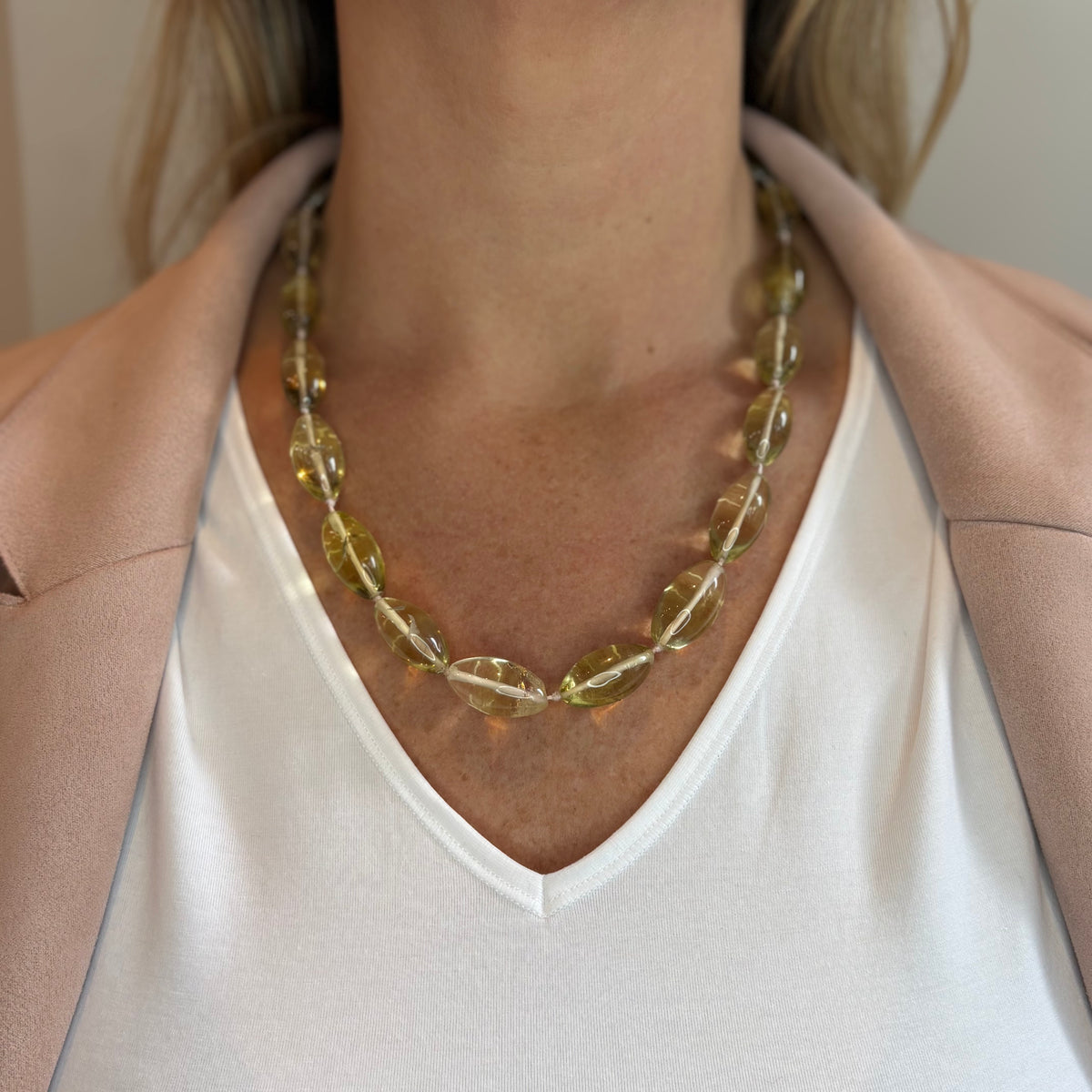 Lemon Quartz Sunlight Necklace - Limited Edition