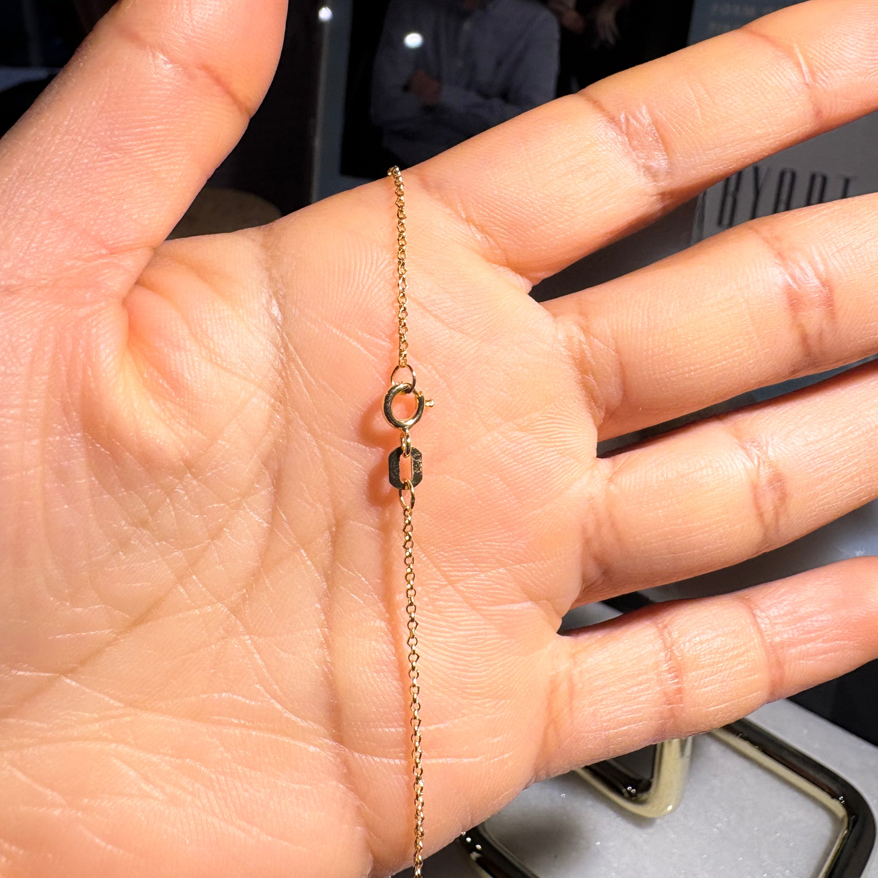 Elo Chain 1,35g 18k Solid Gold - 45cm