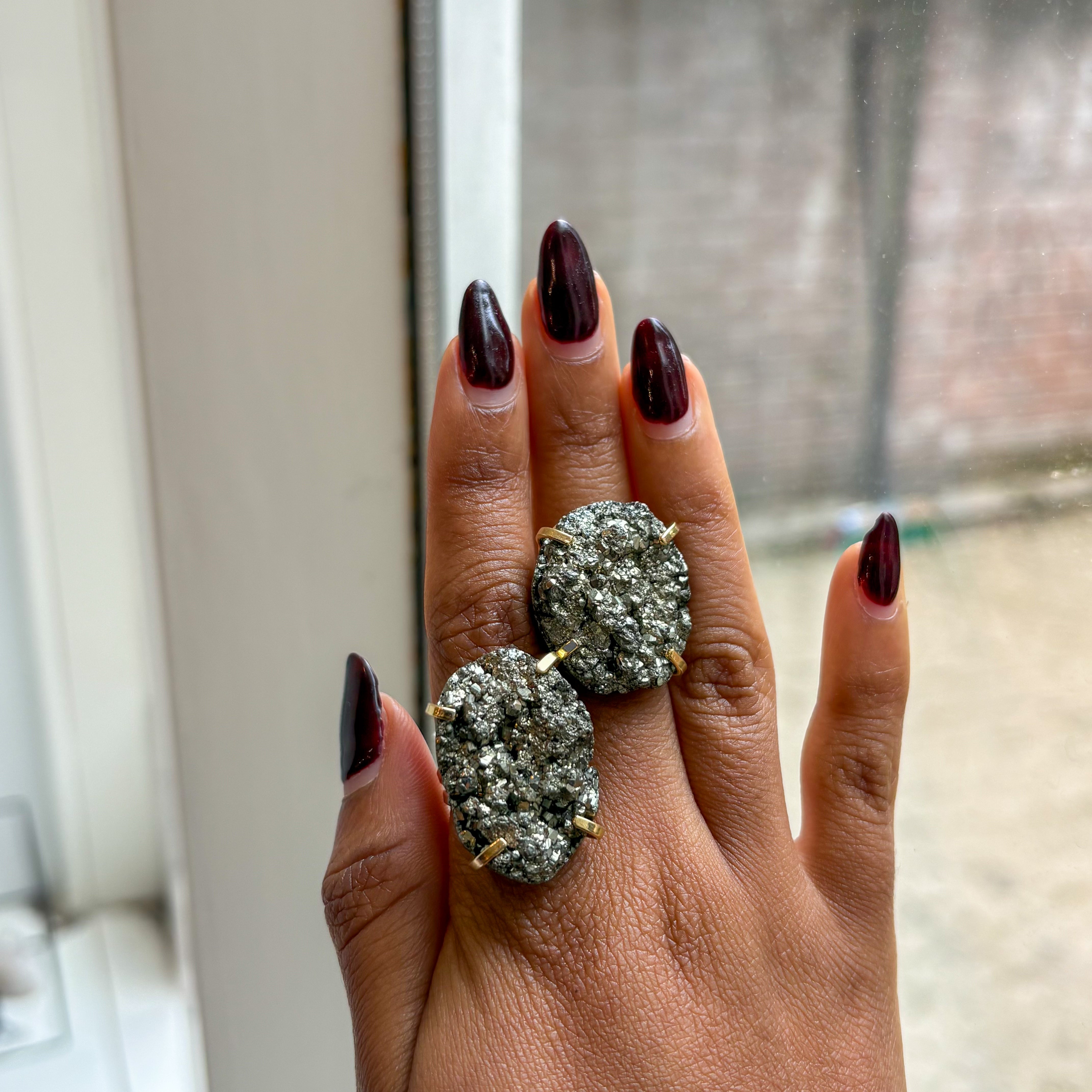 Pyriet - Ring - Verguld - XL